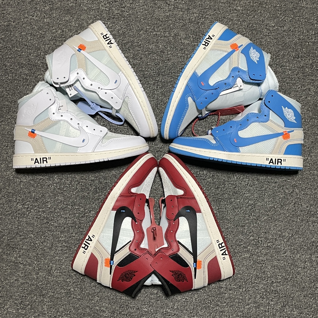 Off-White × Nike Air Jordan 1 Retro High The Ten "Chicago"(AA3834-101)