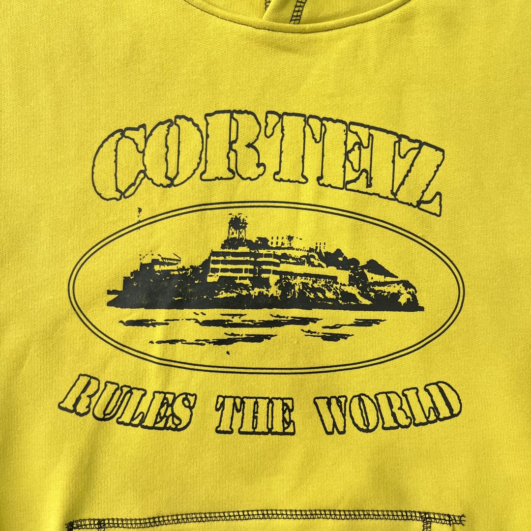 Corteiz Premium Hoodie Set "Rust" (78921FW230106SH）