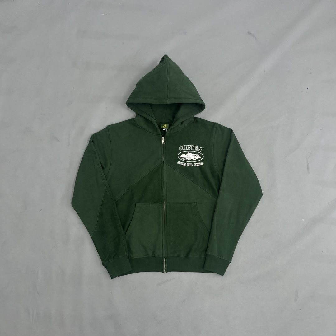 Corteiz Superior V2 Zip-Up Hoodie Set (78921FW230107SG）