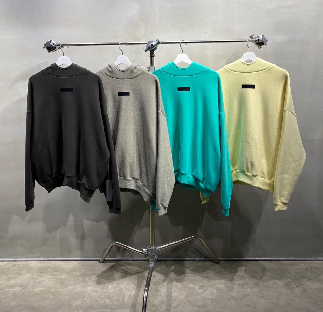 Fear of God Essentials Pullover Hoodie 'Mint Leaf'（192SP242052F）