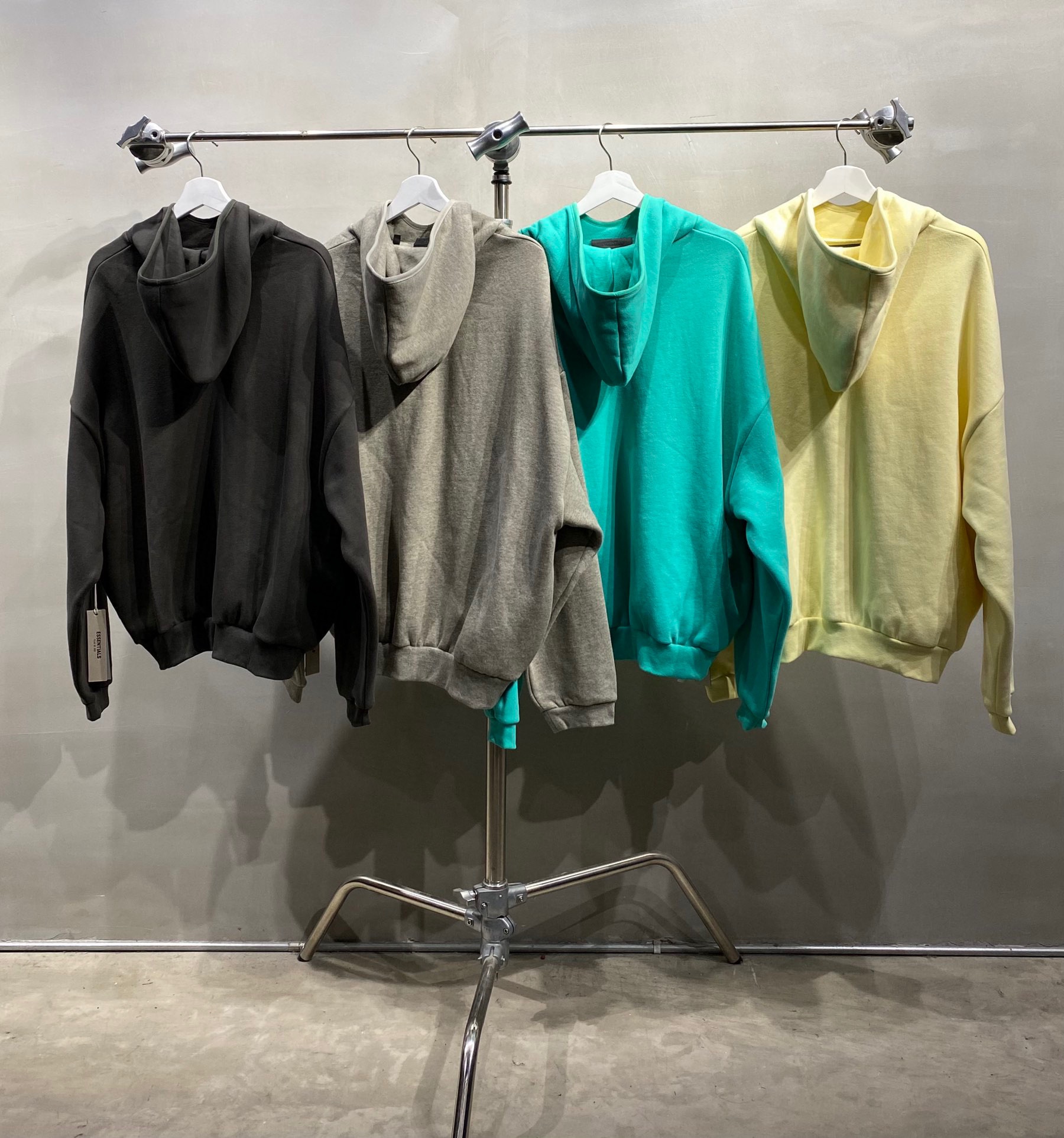 Fear of God Essentials Pullover Hoodie 'Mint Leaf'（192SP242052F）