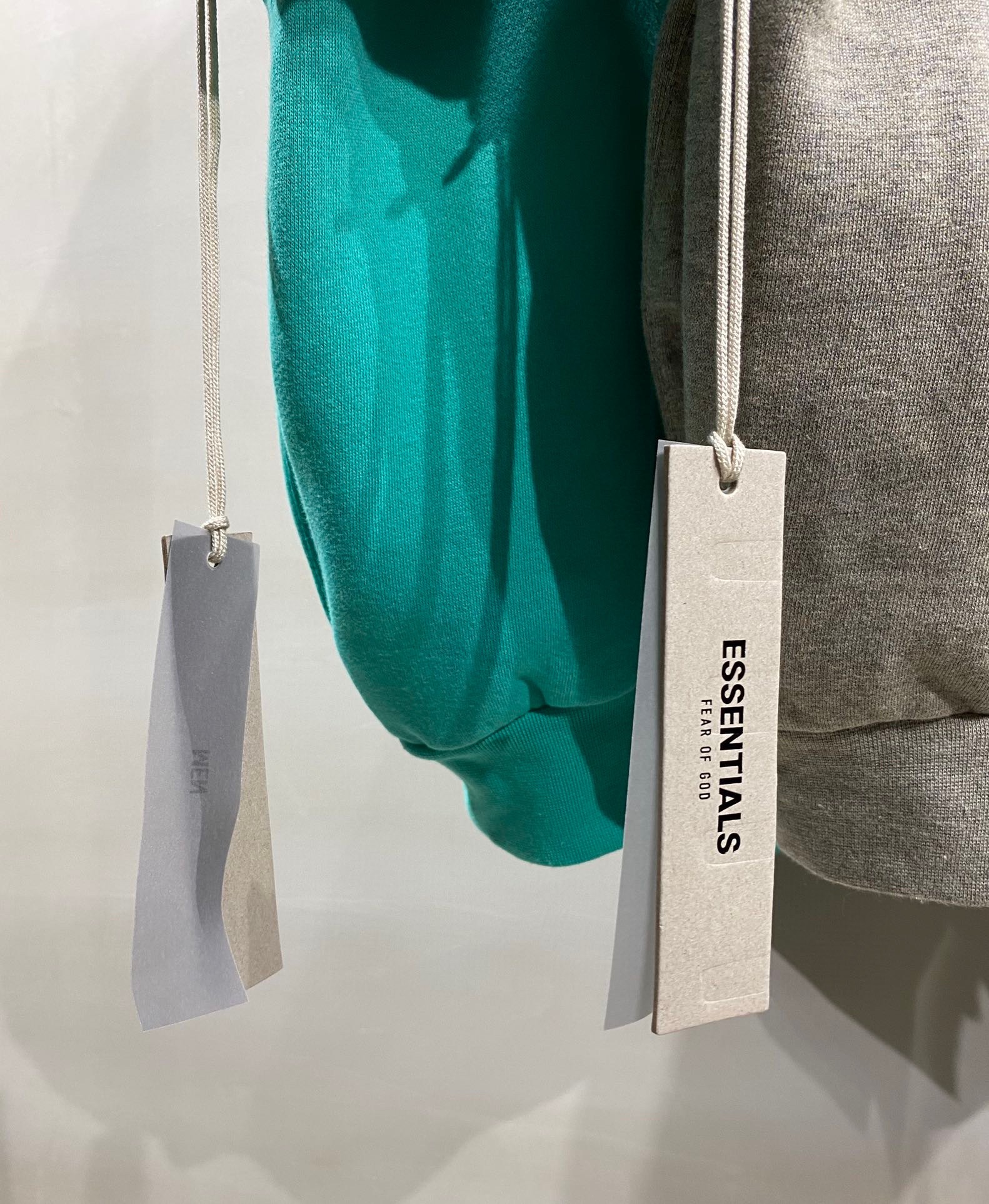 Fear of God Essentials Pullover Hoodie 'Mint Leaf'（192SP242052F）