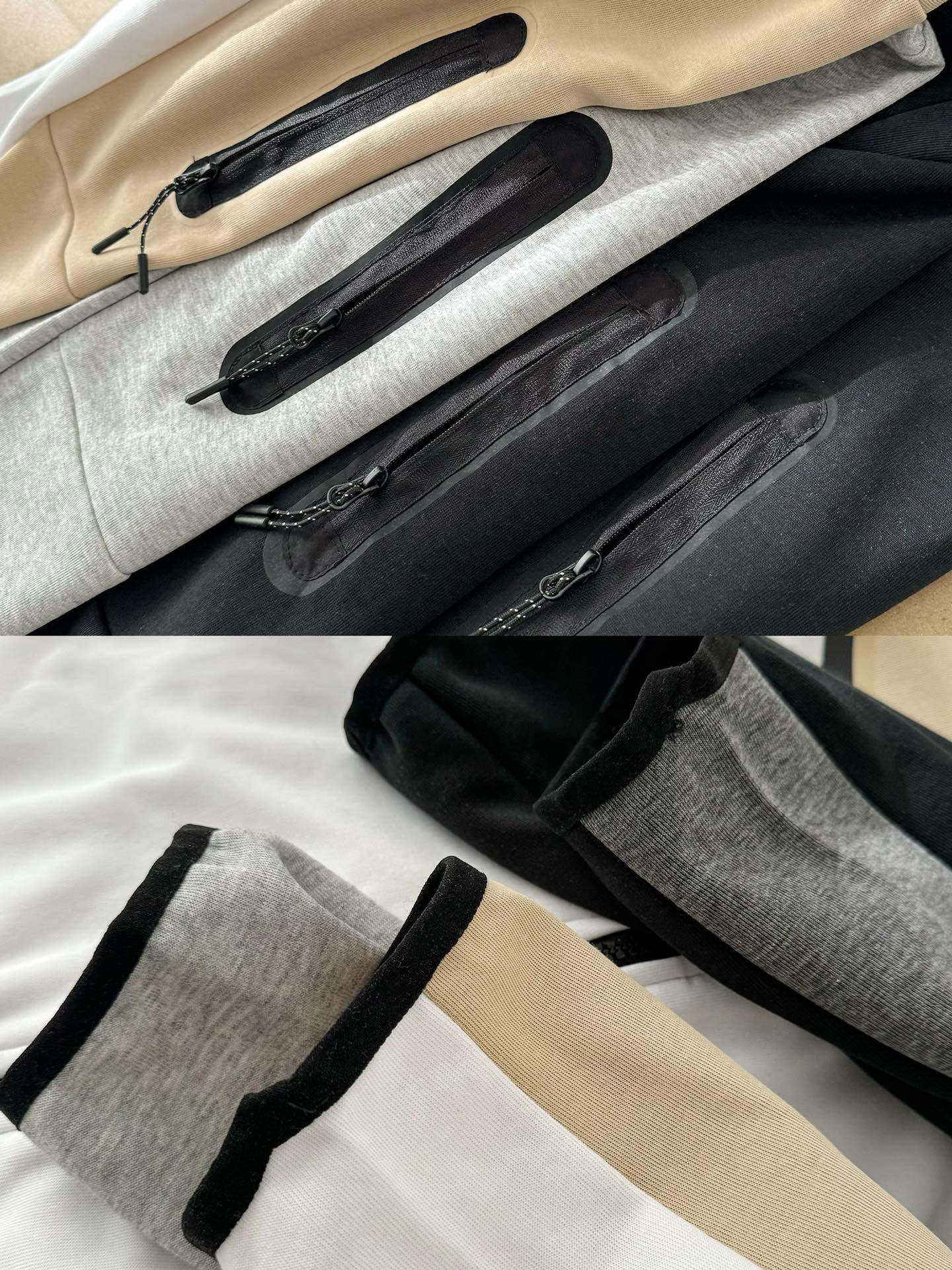 Nike Sportswear Tech Fleece Full Zip Hoodie ang Sweatpants（CU4489-010）