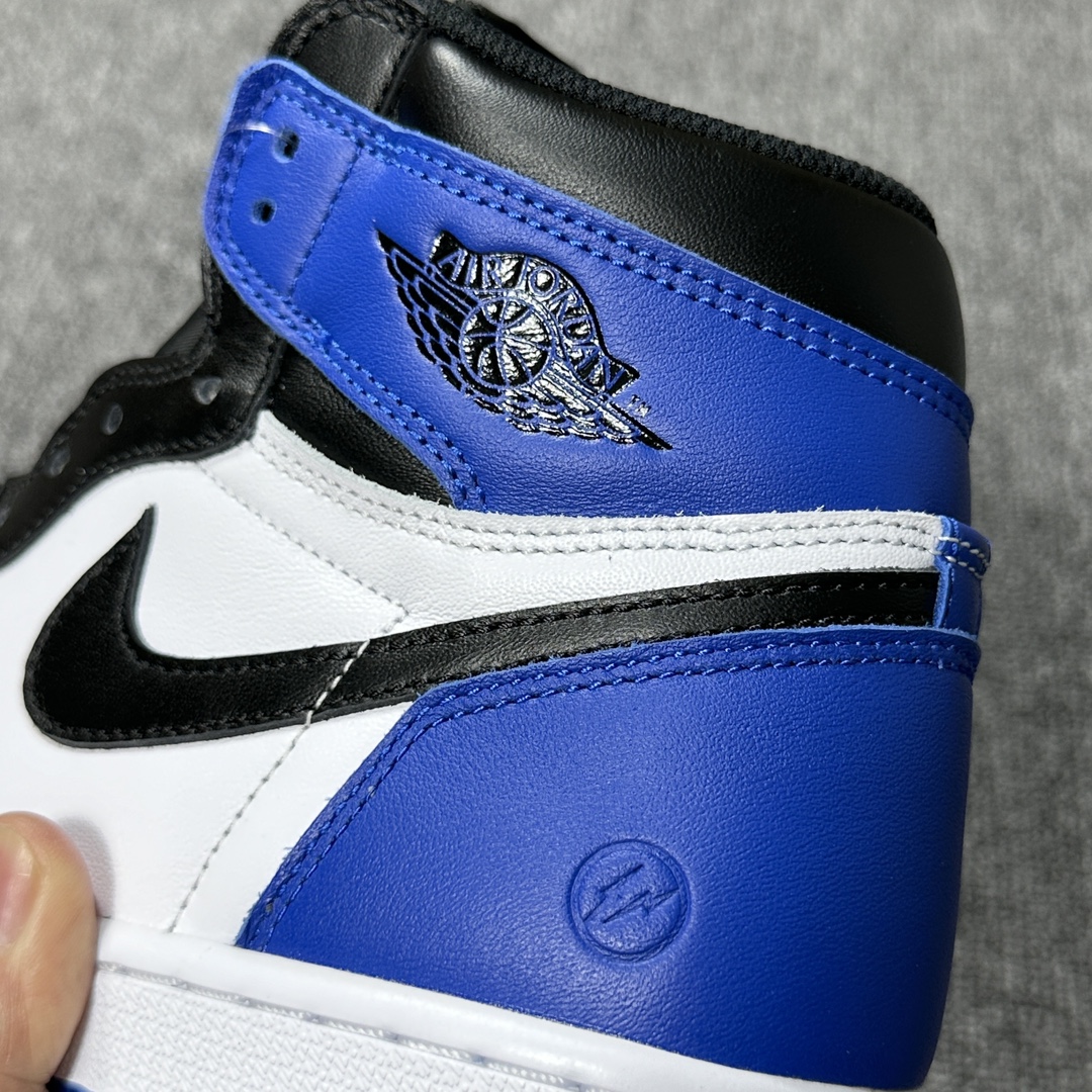 【LJR】fragment design × Nike Air Jordan 1 RETRO High "Black/Sport Royal-White" (716371-040-LJR)