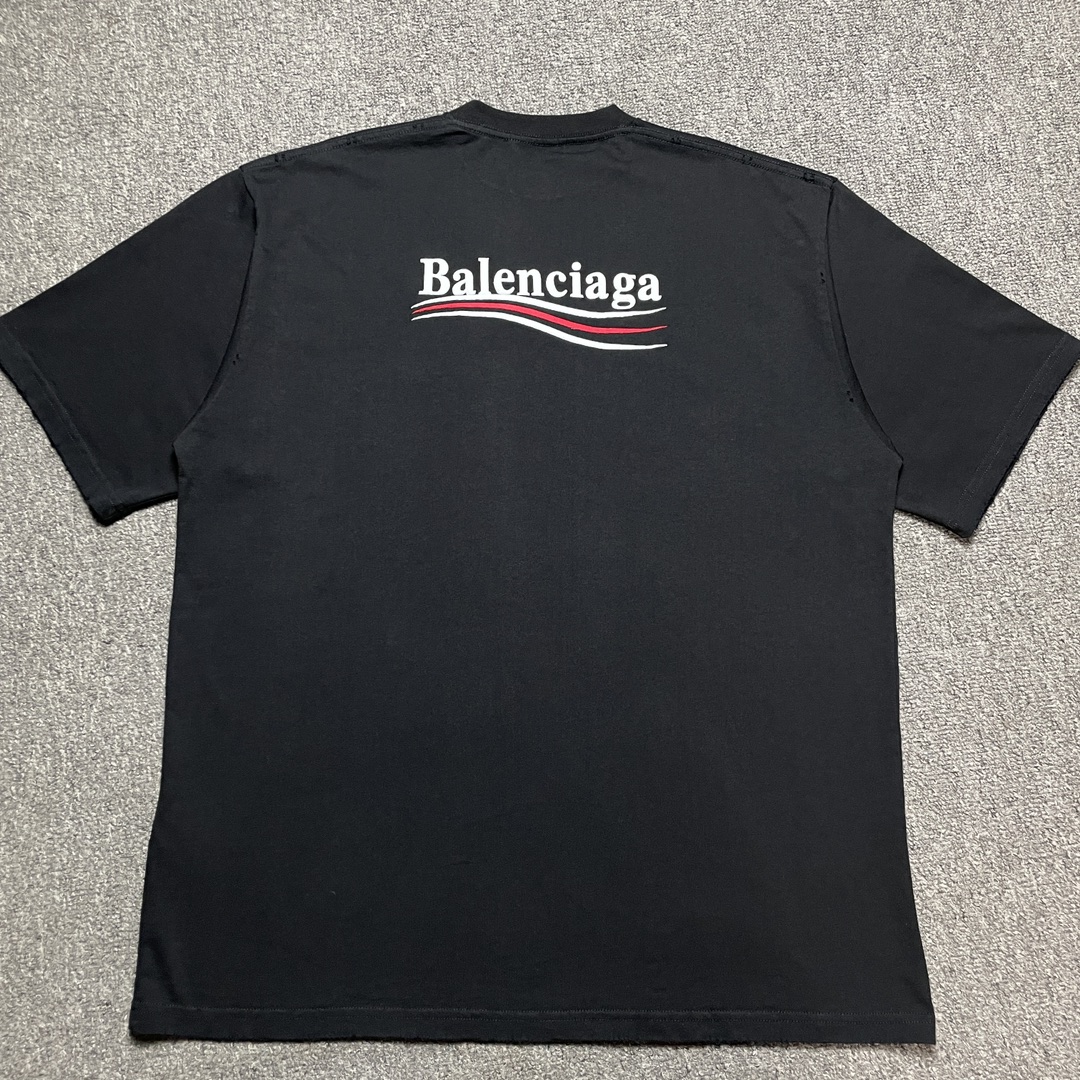 Balenciaga Political Campaign T-shirt (620969TIV521070）