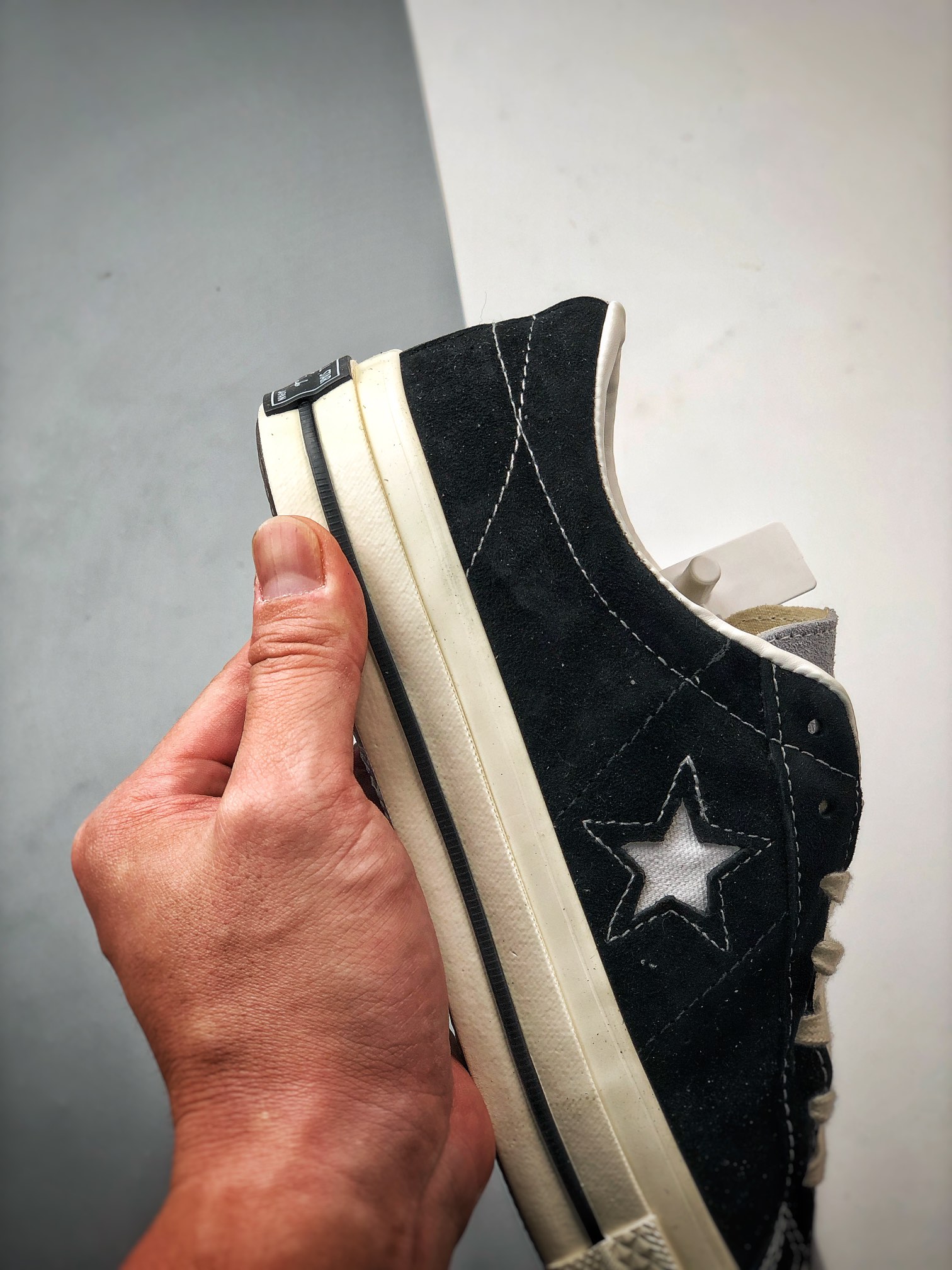 SOMA × Converse One Star J VTG Suede TimeLine "Black/Grey"（35200610）