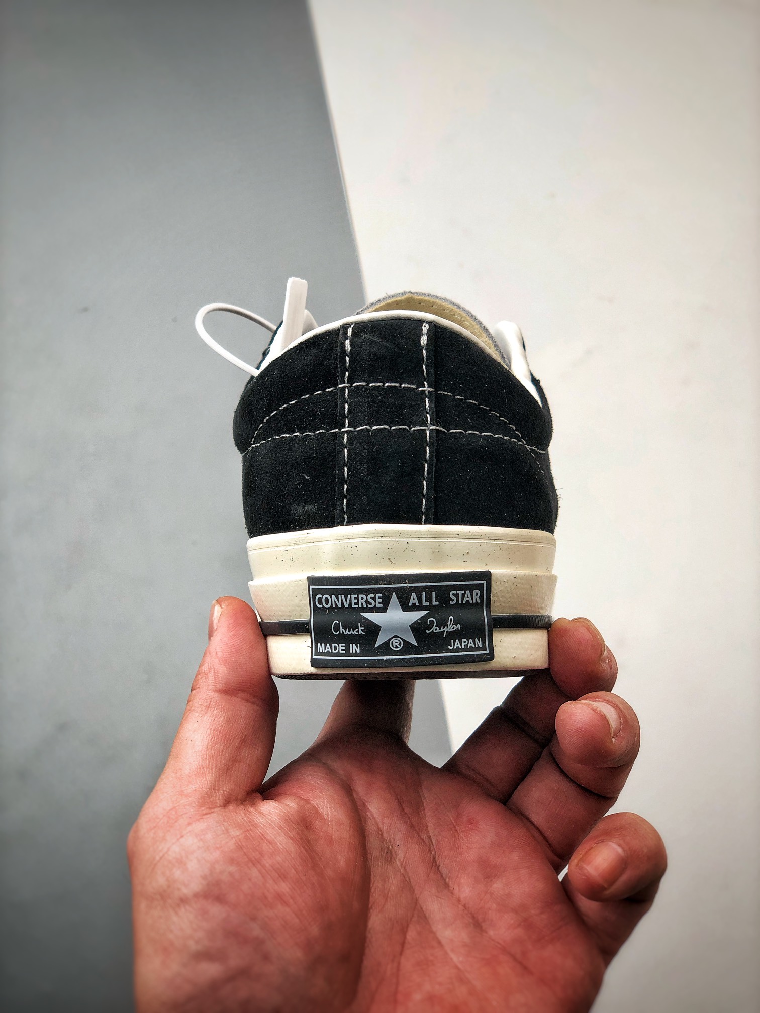 SOMA × Converse One Star J VTG Suede TimeLine "Black/Grey"（35200610）