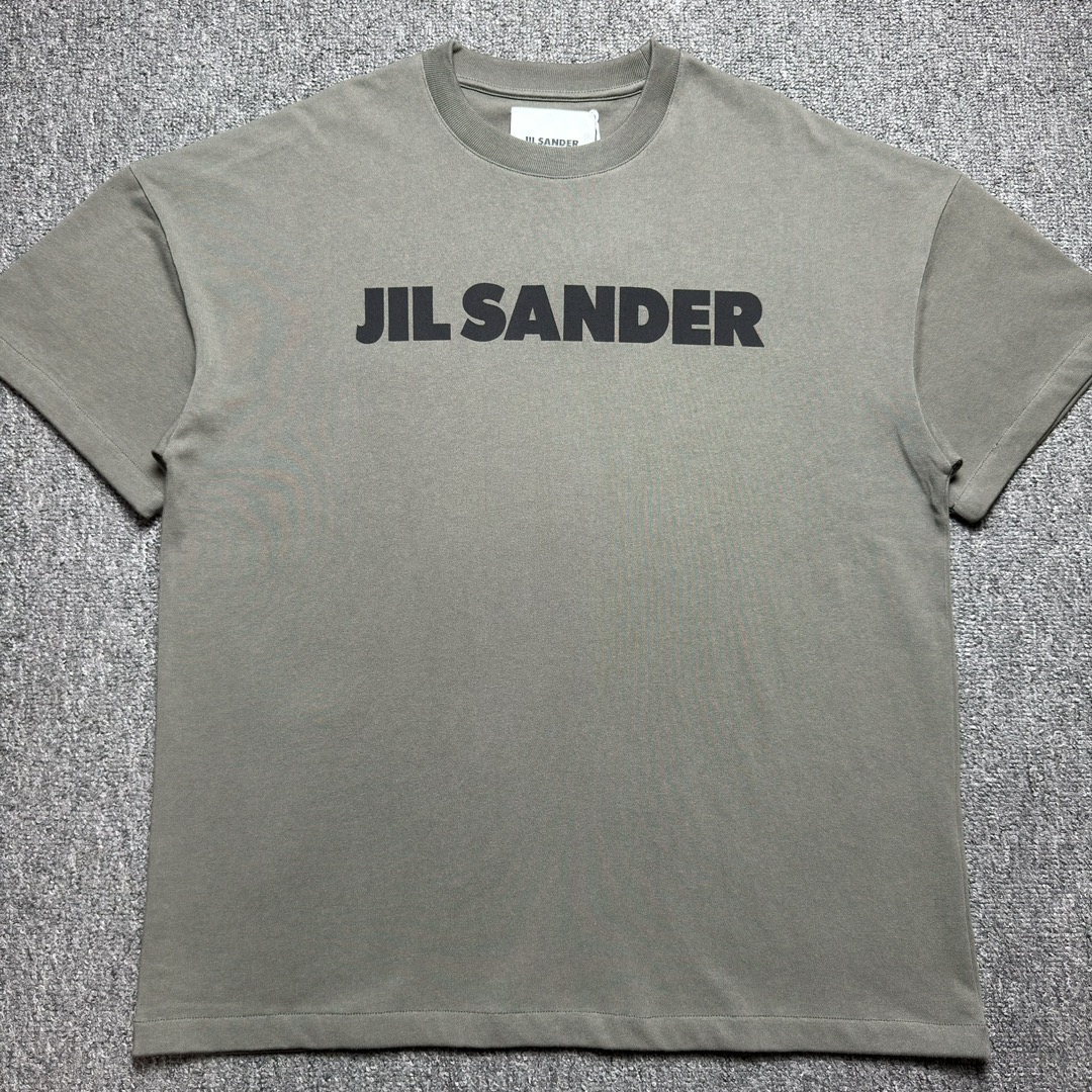 Jil Sander  Printed logo cotton jersey T-shirt（J21GC0001J20215312）
