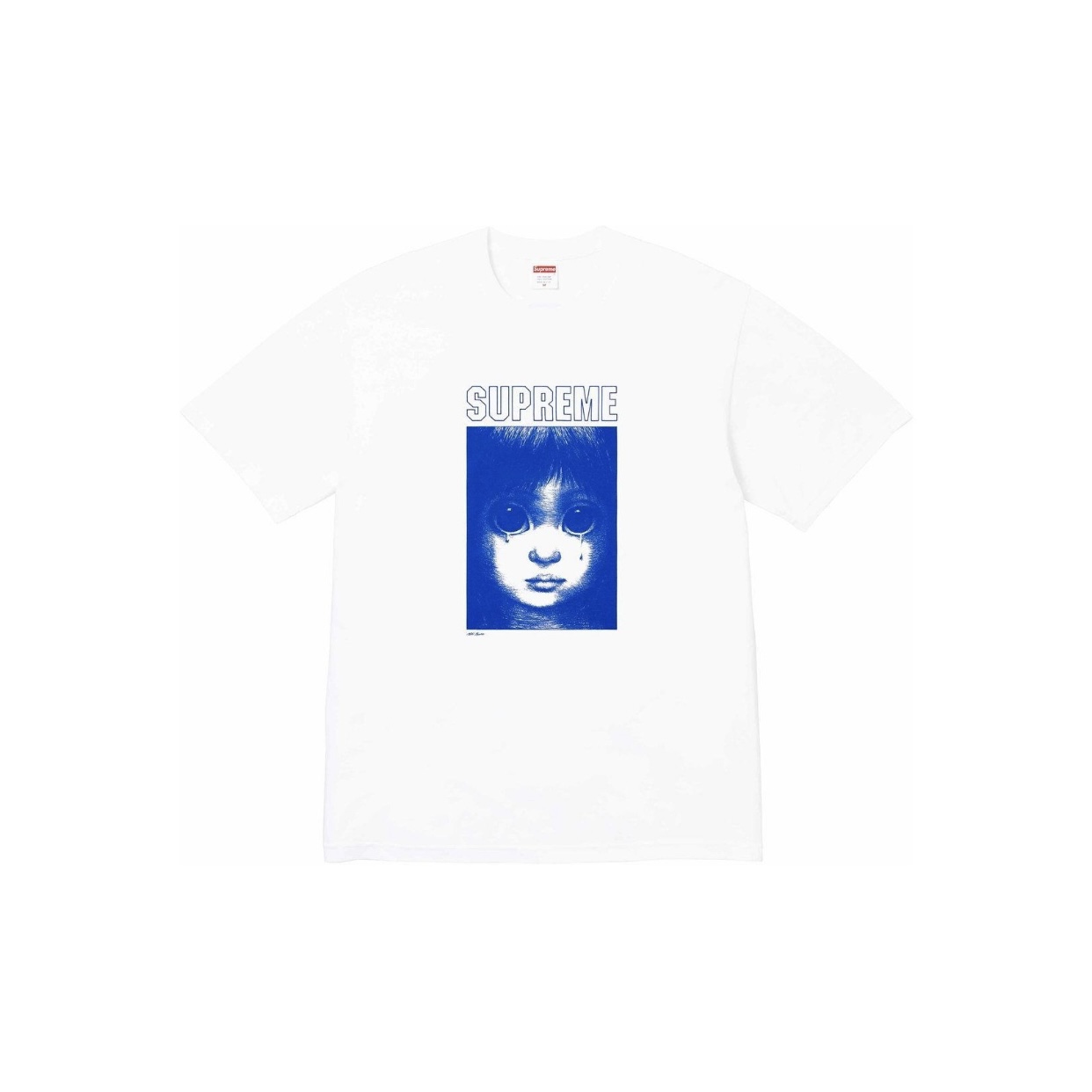 Supreme Margaret Keane Teardrop Tee "White"（SUP-SS24-204-1）