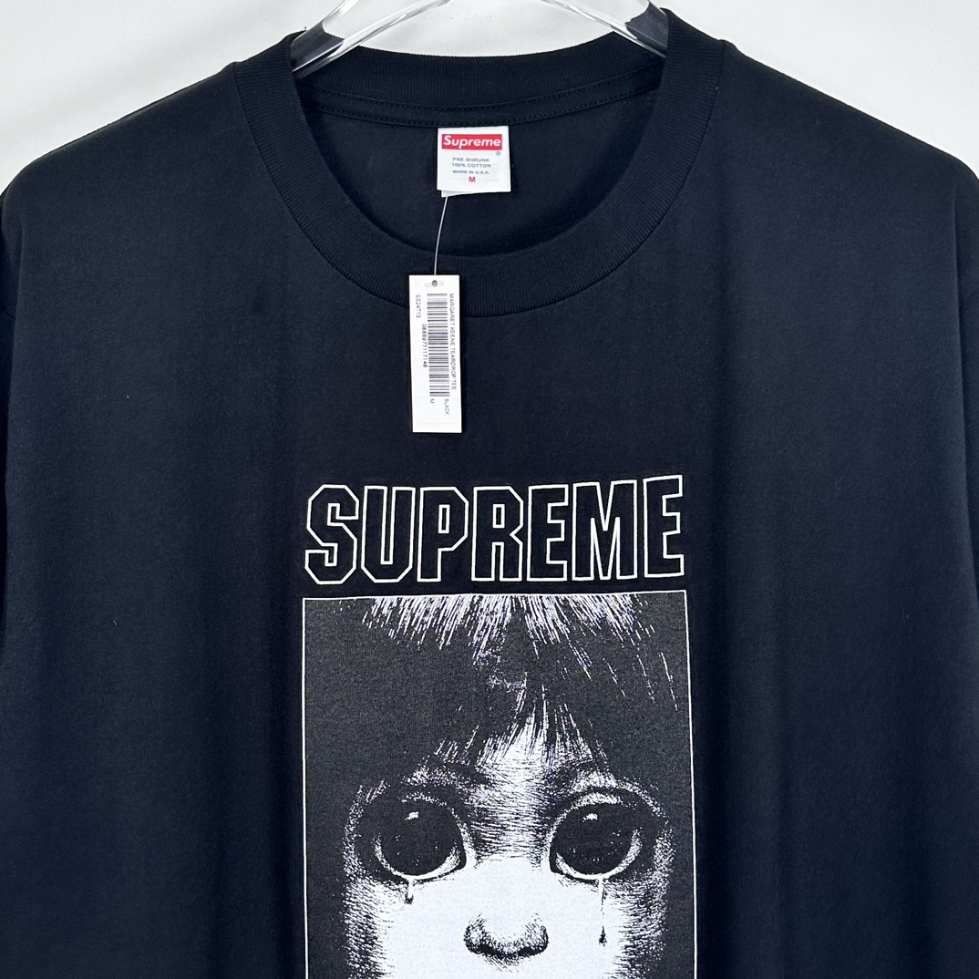 Supreme Margaret Keane Teardrop Tee "Black"（SUP-SS24-204）