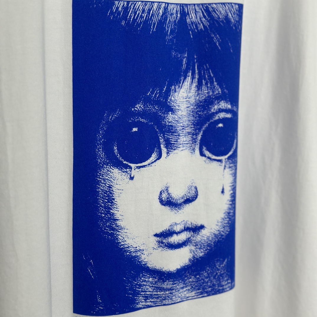 Supreme Margaret Keane Teardrop Tee "White"（SUP-SS24-204-1）