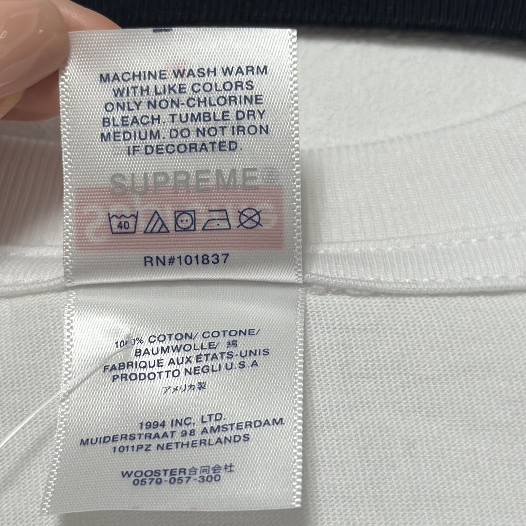 Supreme Margaret Keane Teardrop Tee "White"（SUP-SS24-204-1）