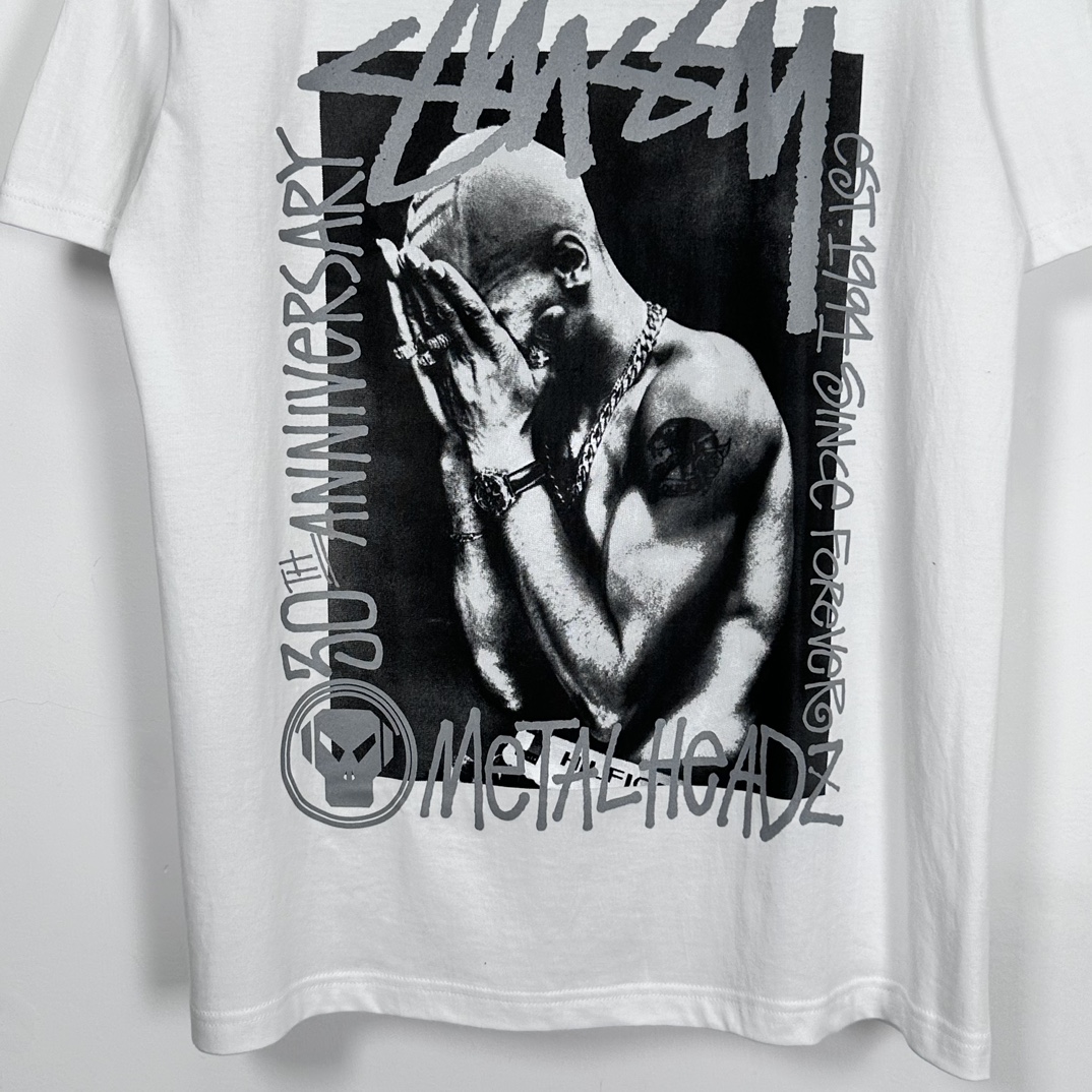 Stussy x Goldie Metalheadz 30 Tee "White"（3903901）