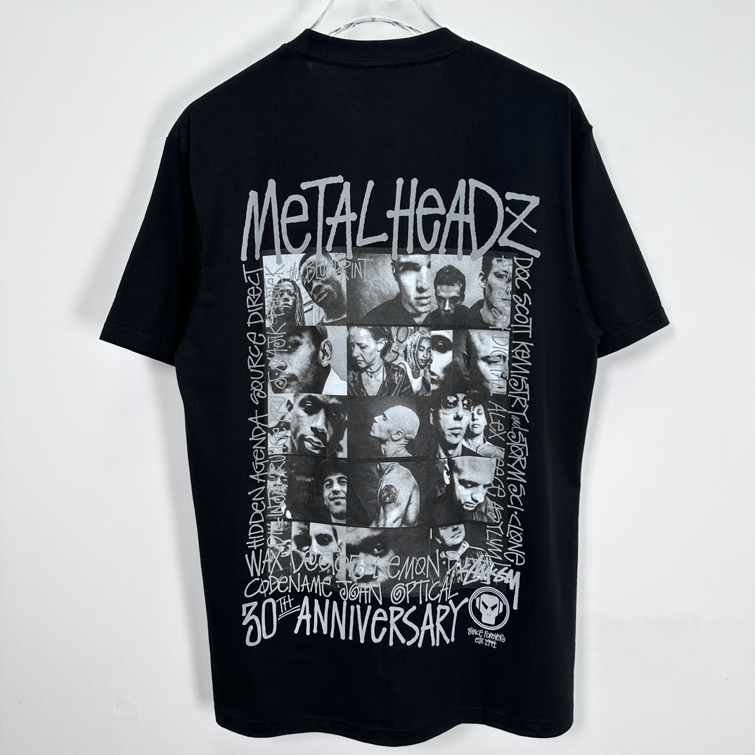 Stussy x Goldie Metalheadz 30 Tee "Black"（3903901-2)