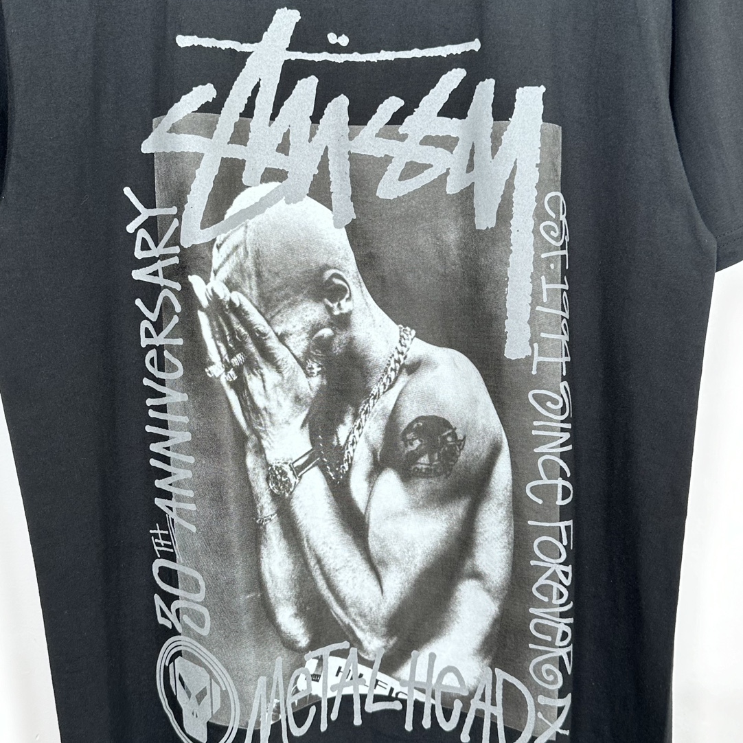 Stussy x Goldie Metalheadz 30 Tee "Black"（3903901-2)