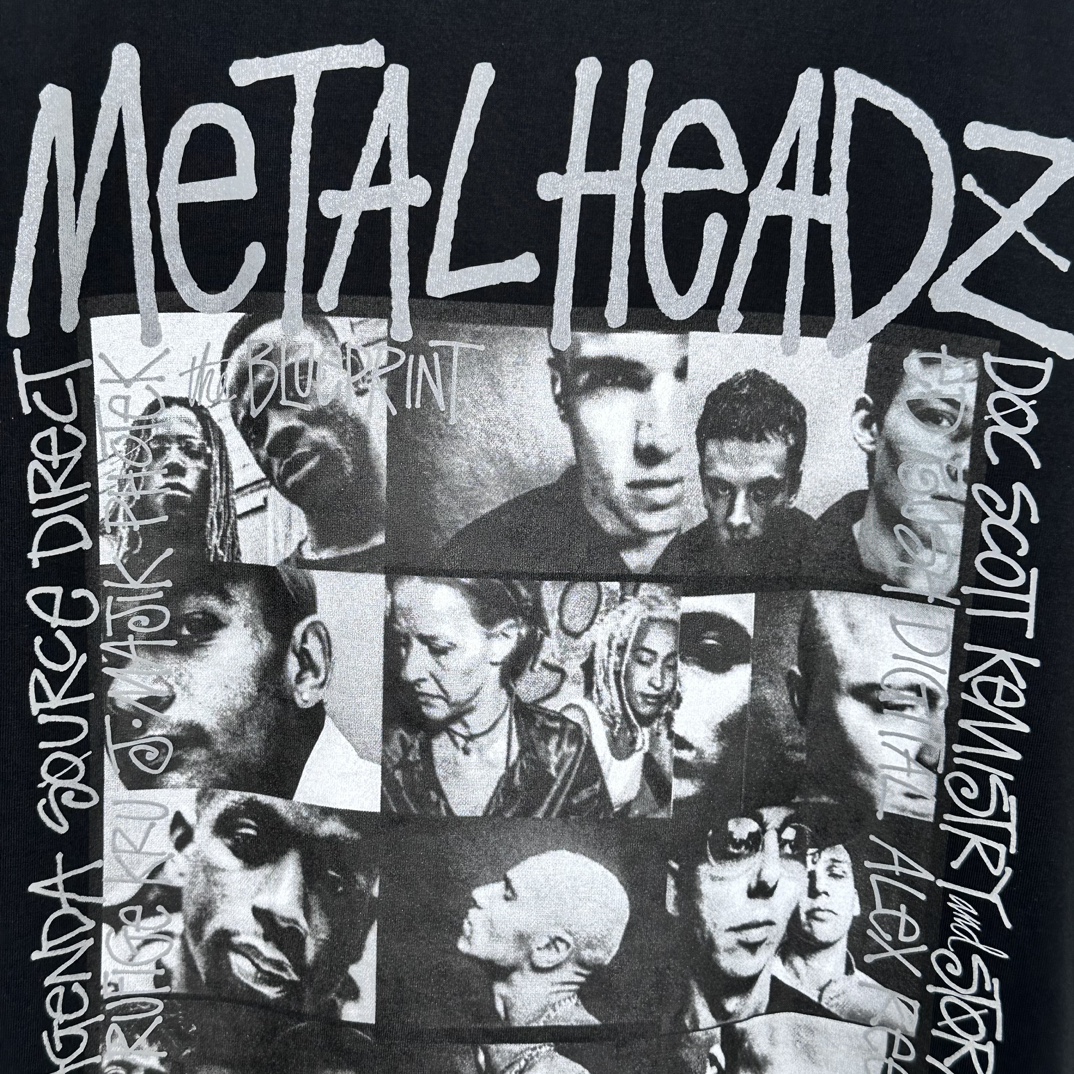 Stussy x Goldie Metalheadz 30 Tee "Black"（3903901-2)