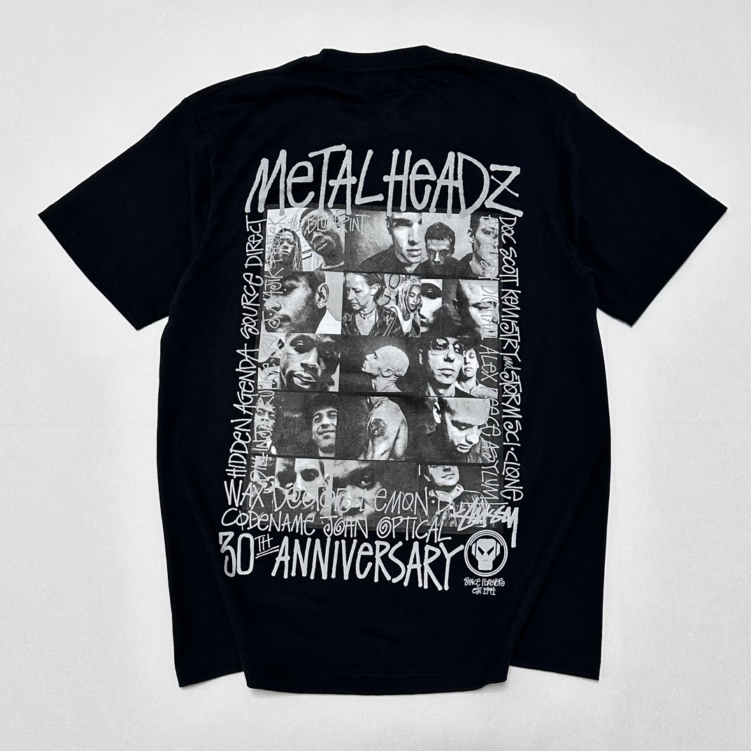 Stussy x Goldie Metalheadz 30 Tee "Black"（3903901-2)