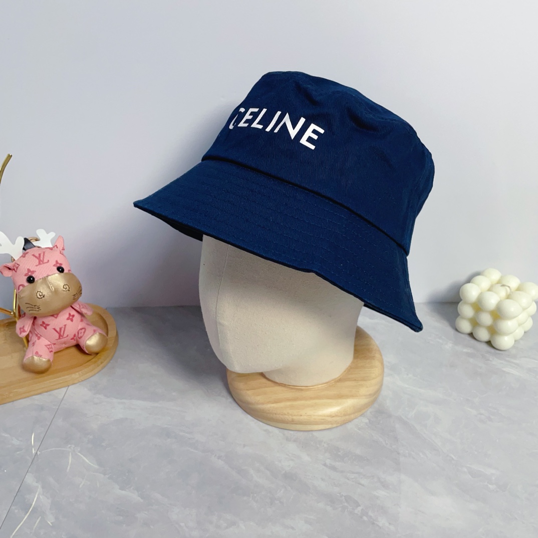 CELINE Printed Logo Bucket Hat （2AU5B123N-38NO）