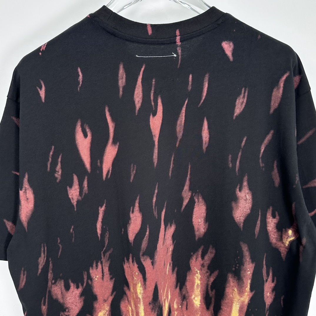 Supreme MM6 Maison Margiela Liquid Blue Oversized Tee Black（SUP-SS24-112）