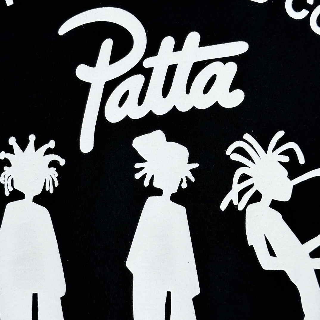 Stussy x Patta Sound Connection Tee Black（3903843-1）