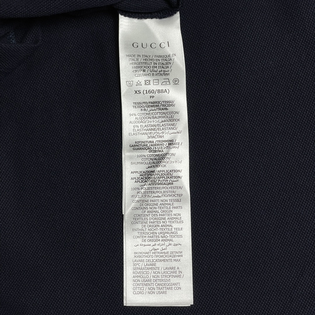 Gucci Embroidered Polo T-shirt（768641-XJF47-6429）