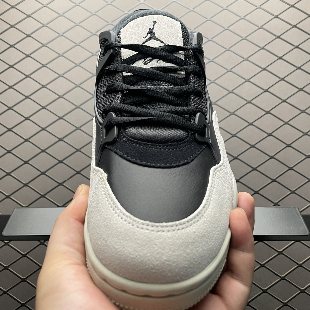 Nike Air Jordan 4 RM "Black/Light Bone/Dark Grey"（FQ7939-001）