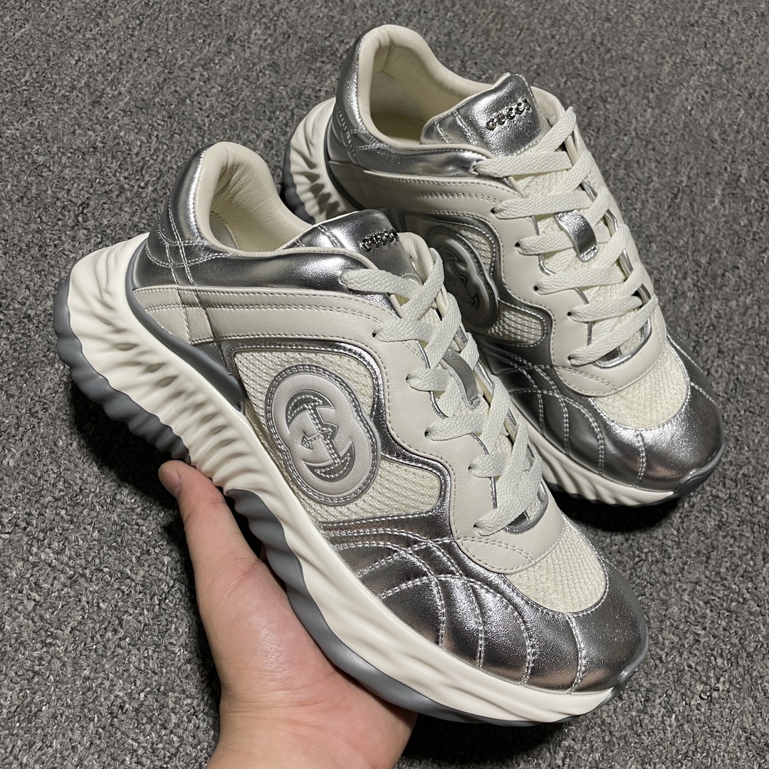 GUCCI | Men's Interlocking G sneaker（779482 AADAU 8149）