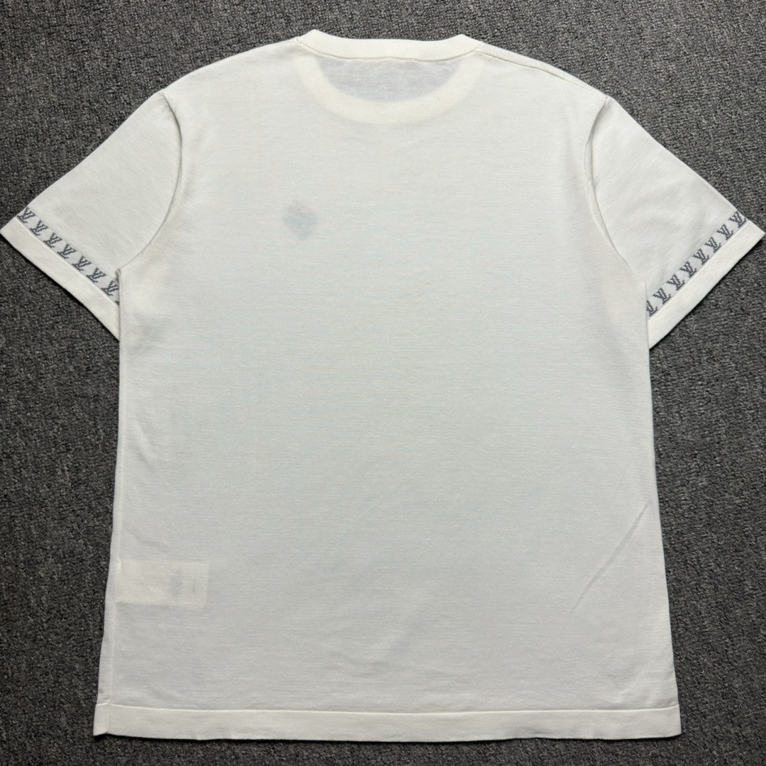 Louis Vuitton Short Sleeve Cotton Crew Neck（1AFQS9）