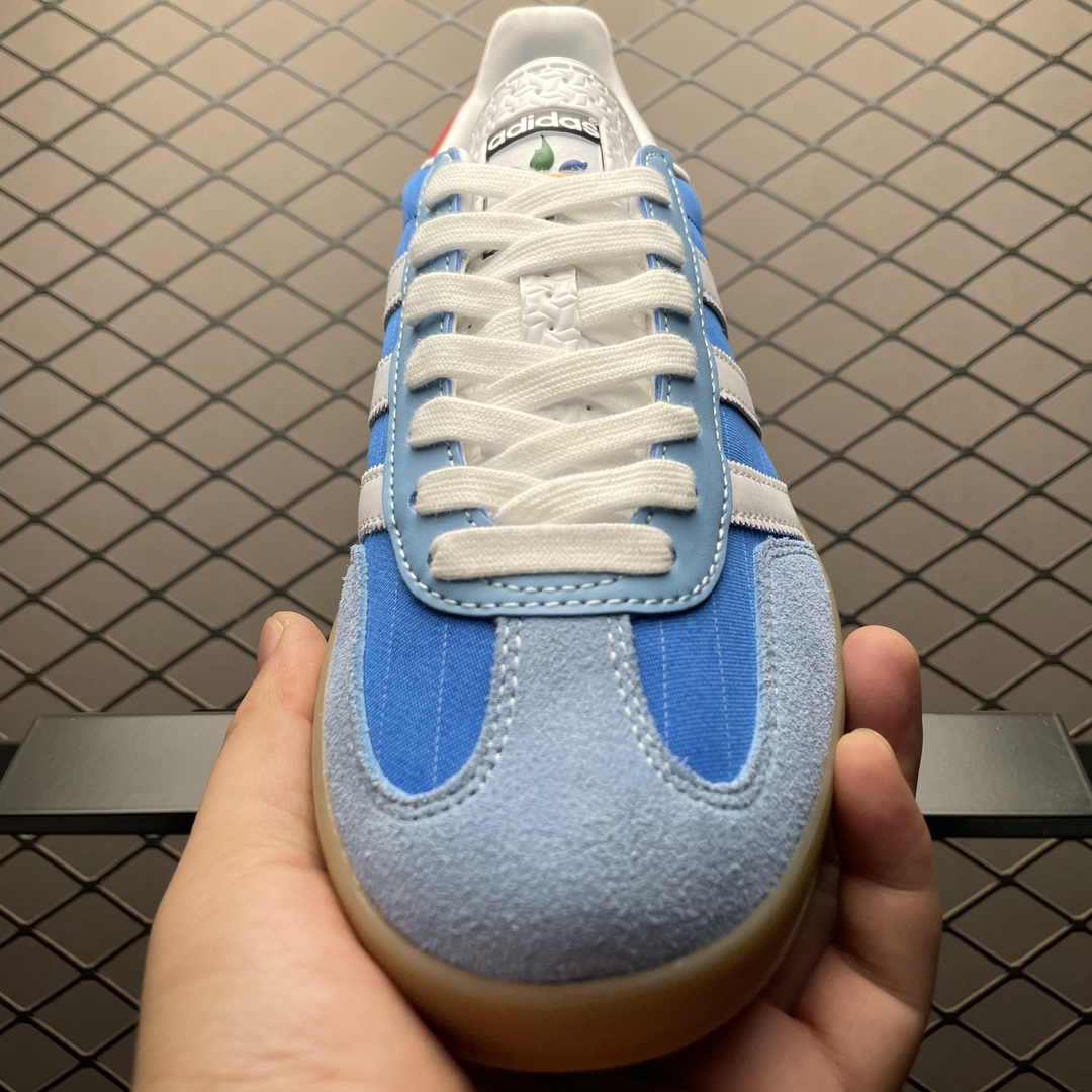 adidas Originals Gazelle Indoor "Olympic Blue"（IF9643）