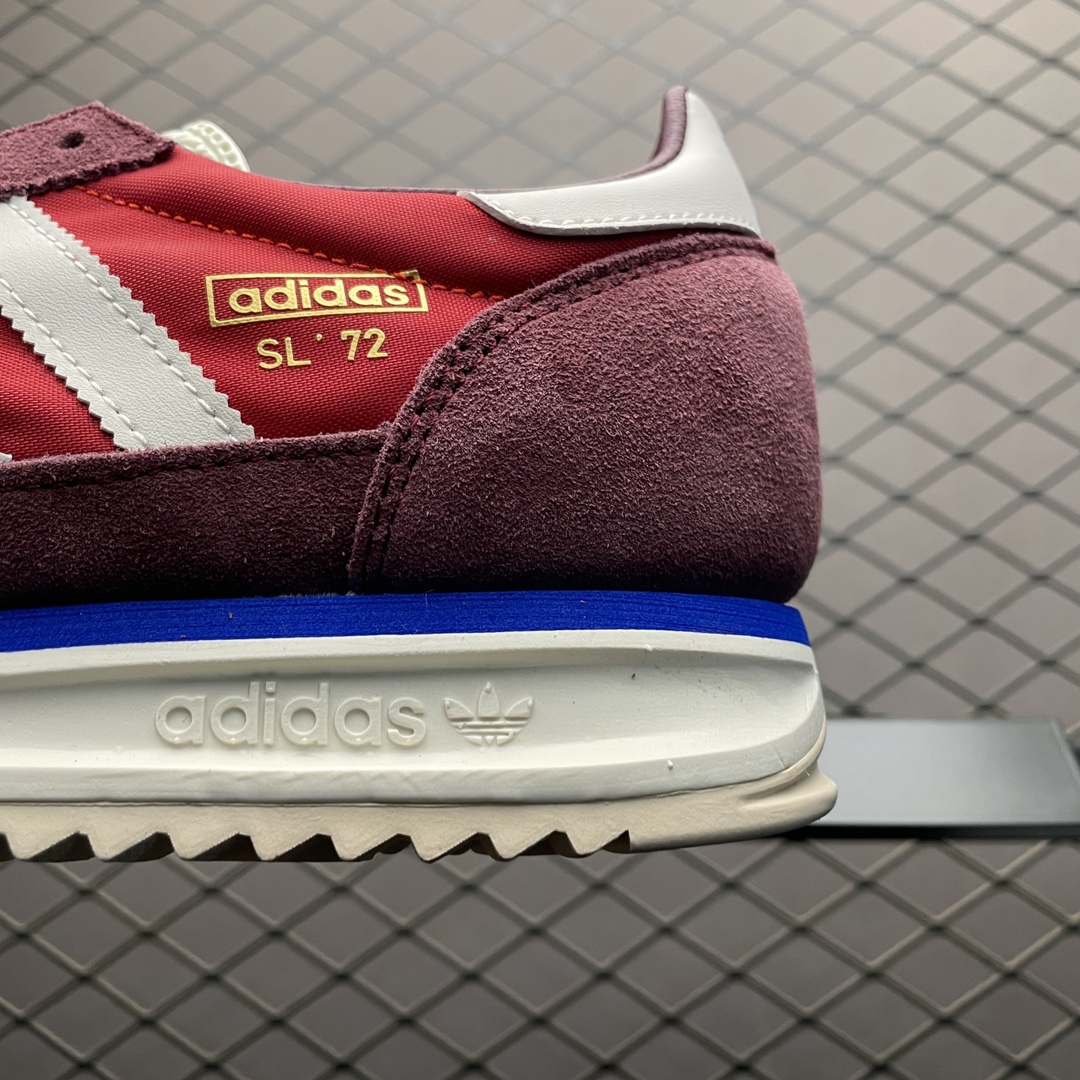 adidas Originals SL72 RS "Shadow Red/Off White/Blue"（JI1280）