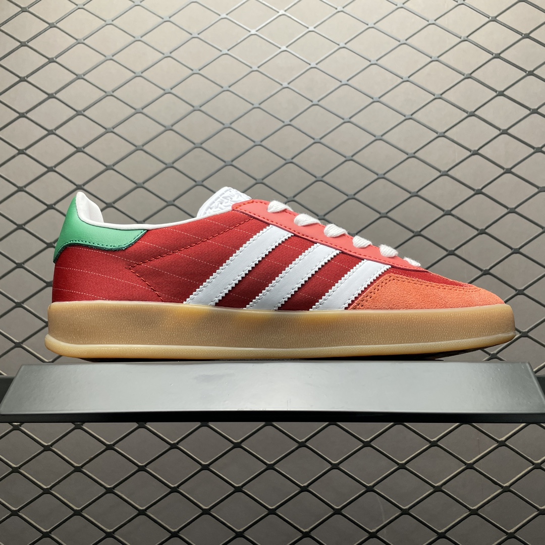 adidas Gazelle Indoor Olympic Pack Better Scarlet（IF9641）