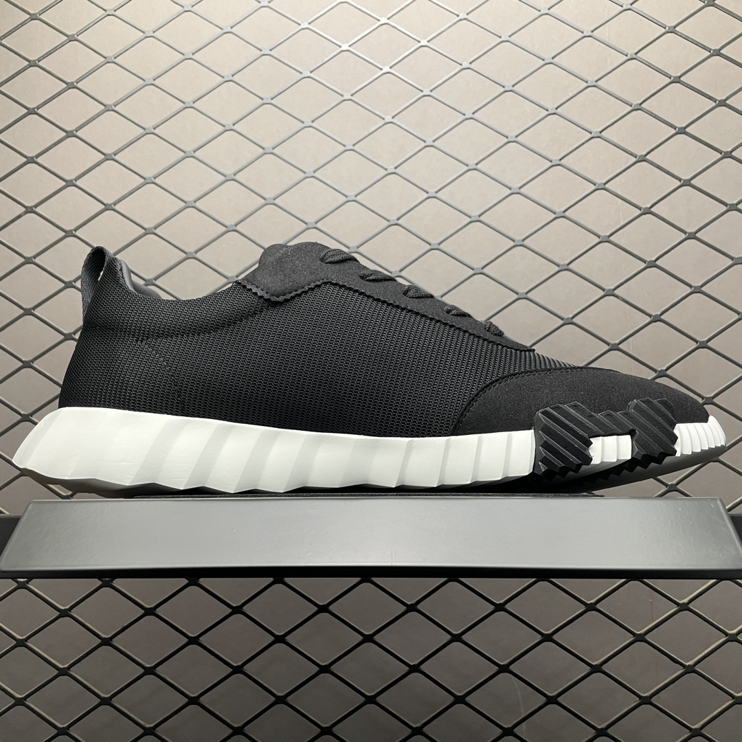 【Hermès】Stretch canvas suede goatskin sneakers（H202934Z H02）