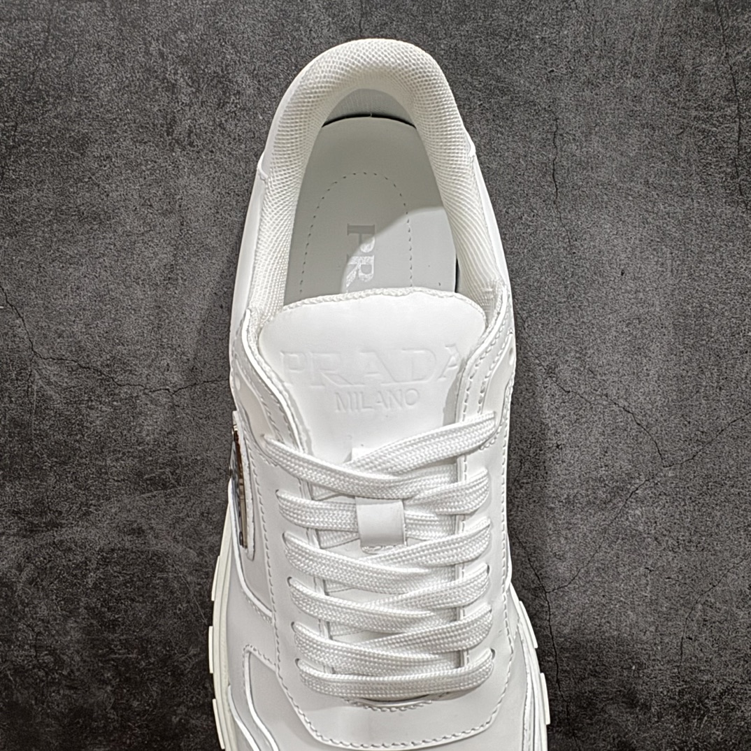 PRADA★レザーxナイロン ハイトップスニーカー（2EE390_3LNW_F0009_F_G000）