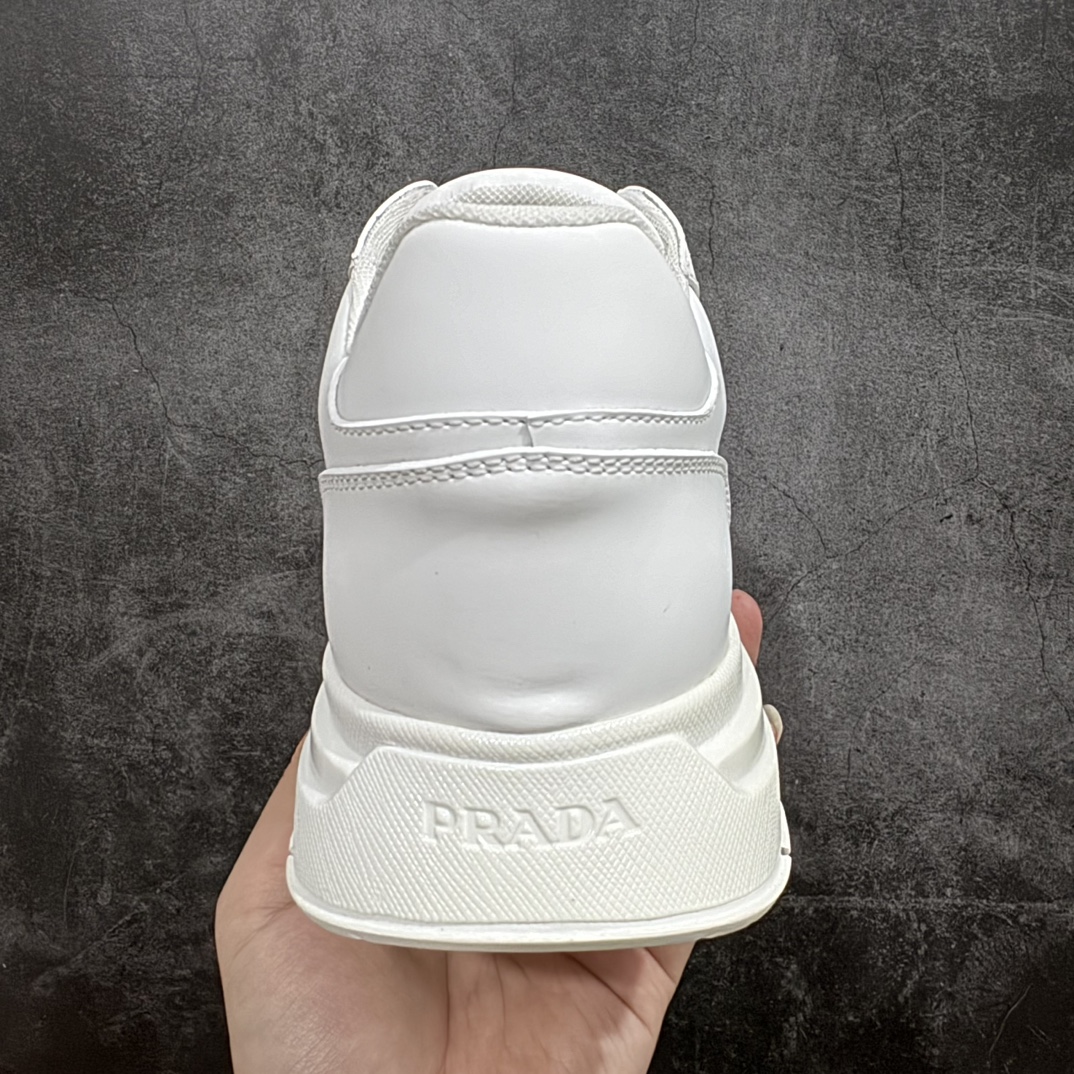 PRADA★レザーxナイロン ハイトップスニーカー（2EE390_3LNW_F0009_F_G000）