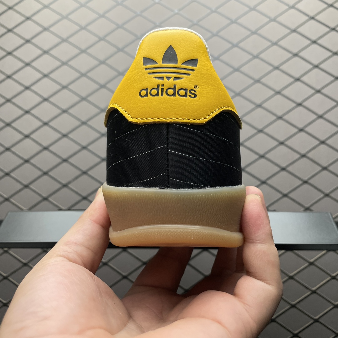 adidas Originals Gazelle Indoor "Olympic Black"（IF9642）