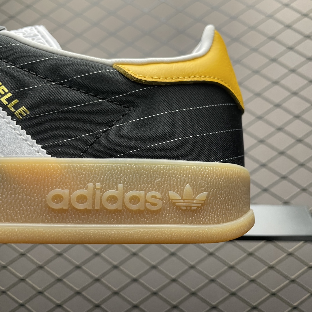 adidas Originals Gazelle Indoor "Olympic Black"（IF9642）