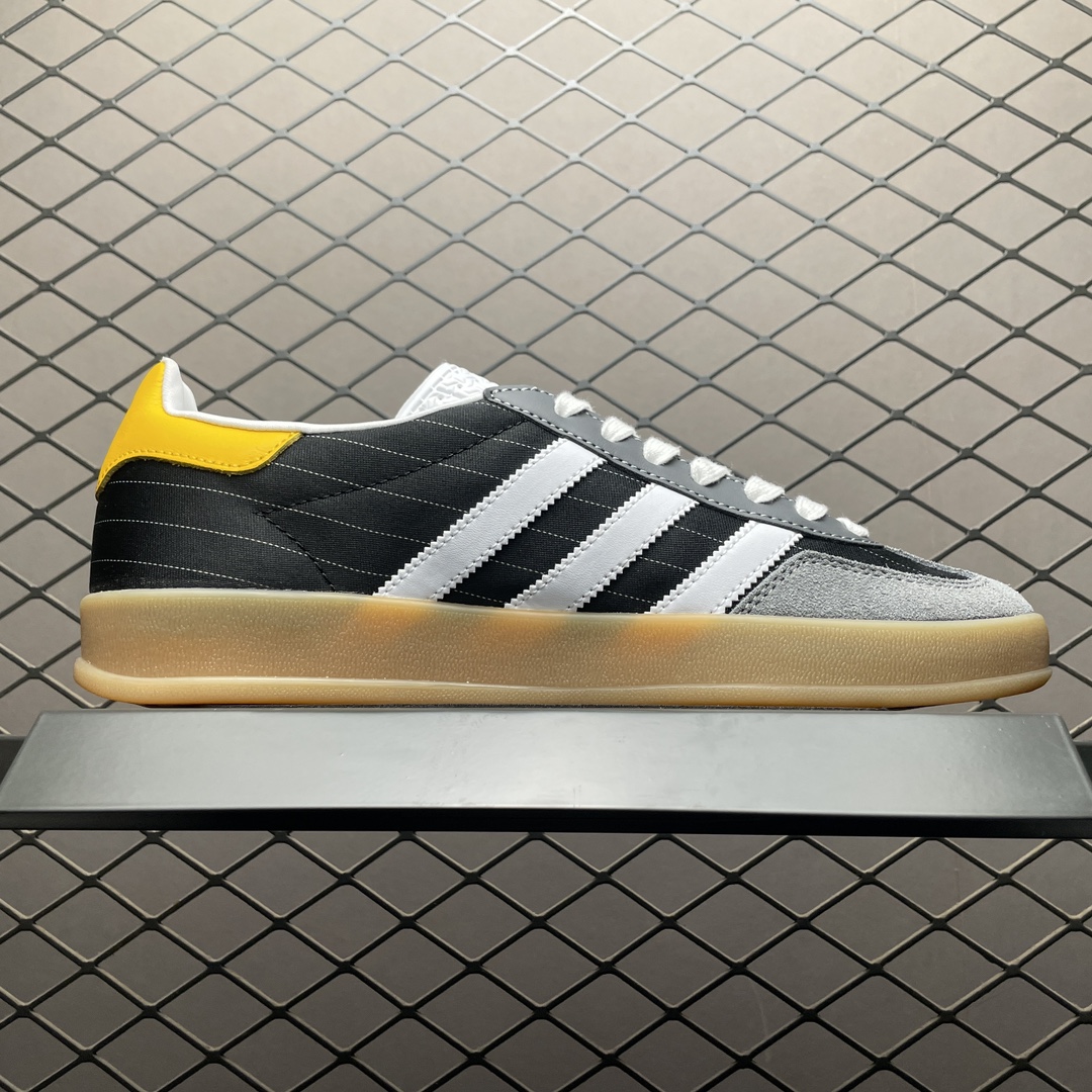 adidas Originals Gazelle Indoor "Olympic Black"（IF9642）