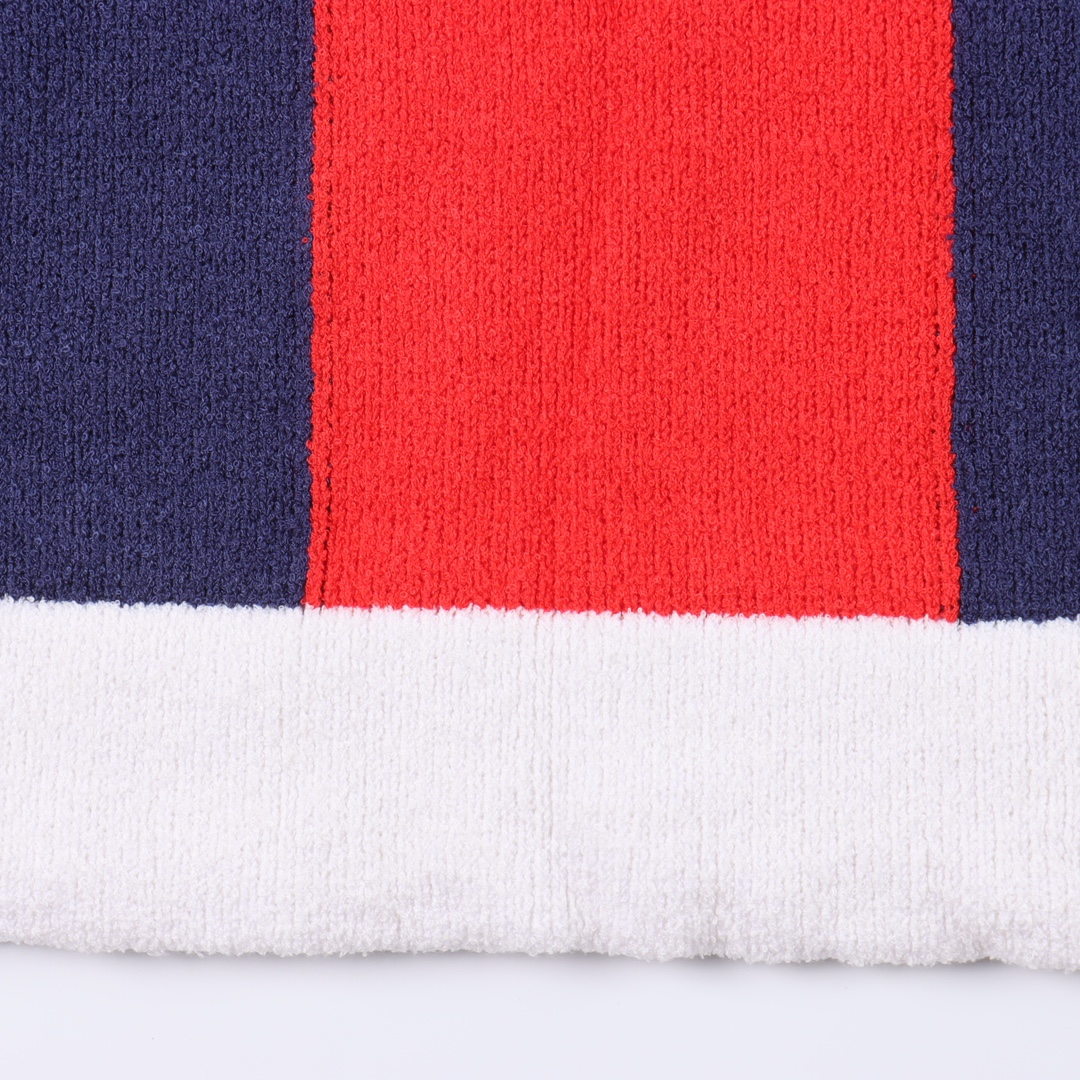 GUCCI《コットンブレンド テリー ニット ポロシャツ》white（784652-XKD10-9098）