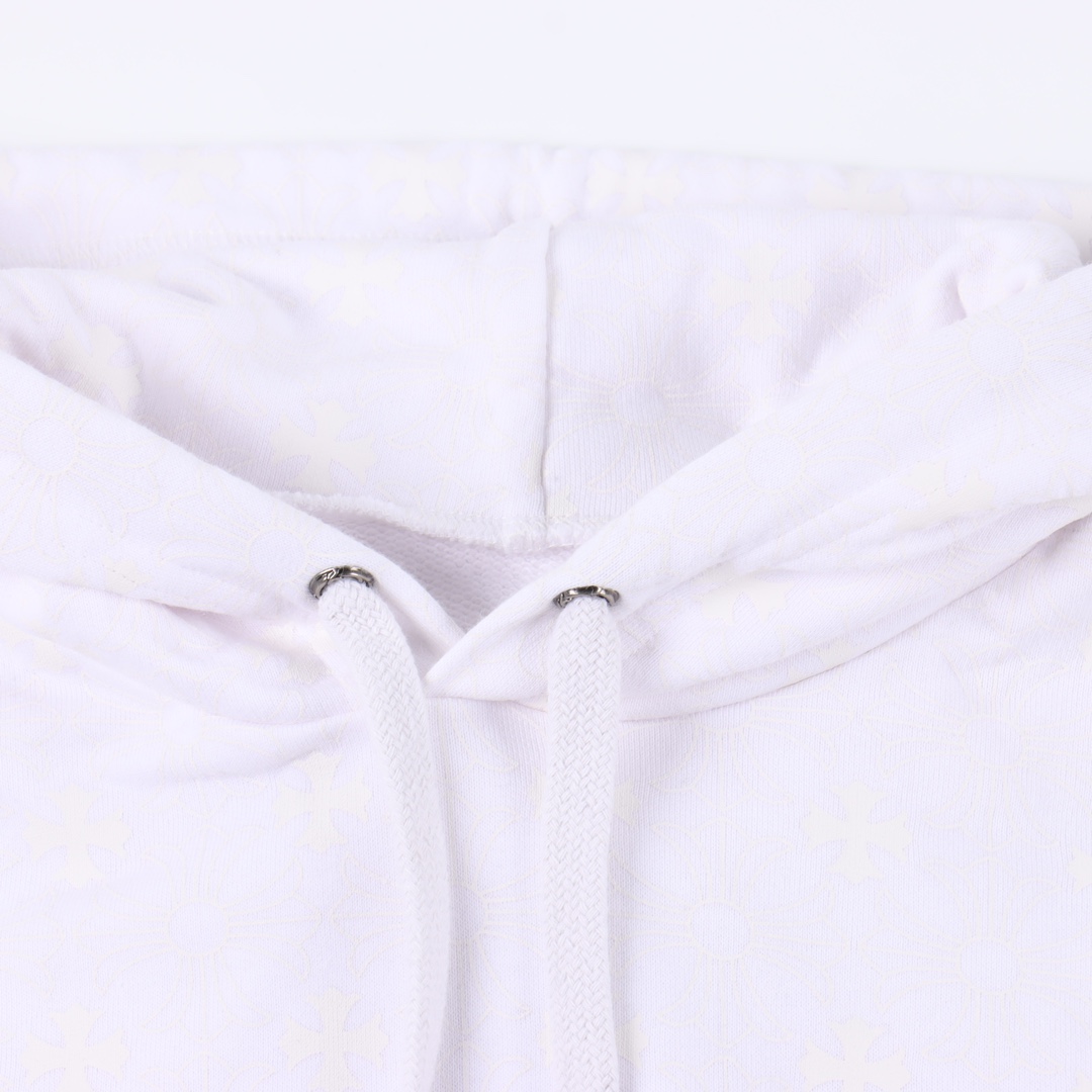 Chrome Hearts Plus Logo Hoodie (CH-20232163）