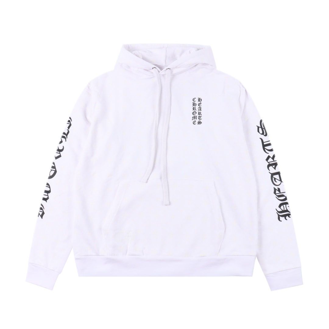 Chrome Hearts Plus Logo Hoodie (CH-20232163）