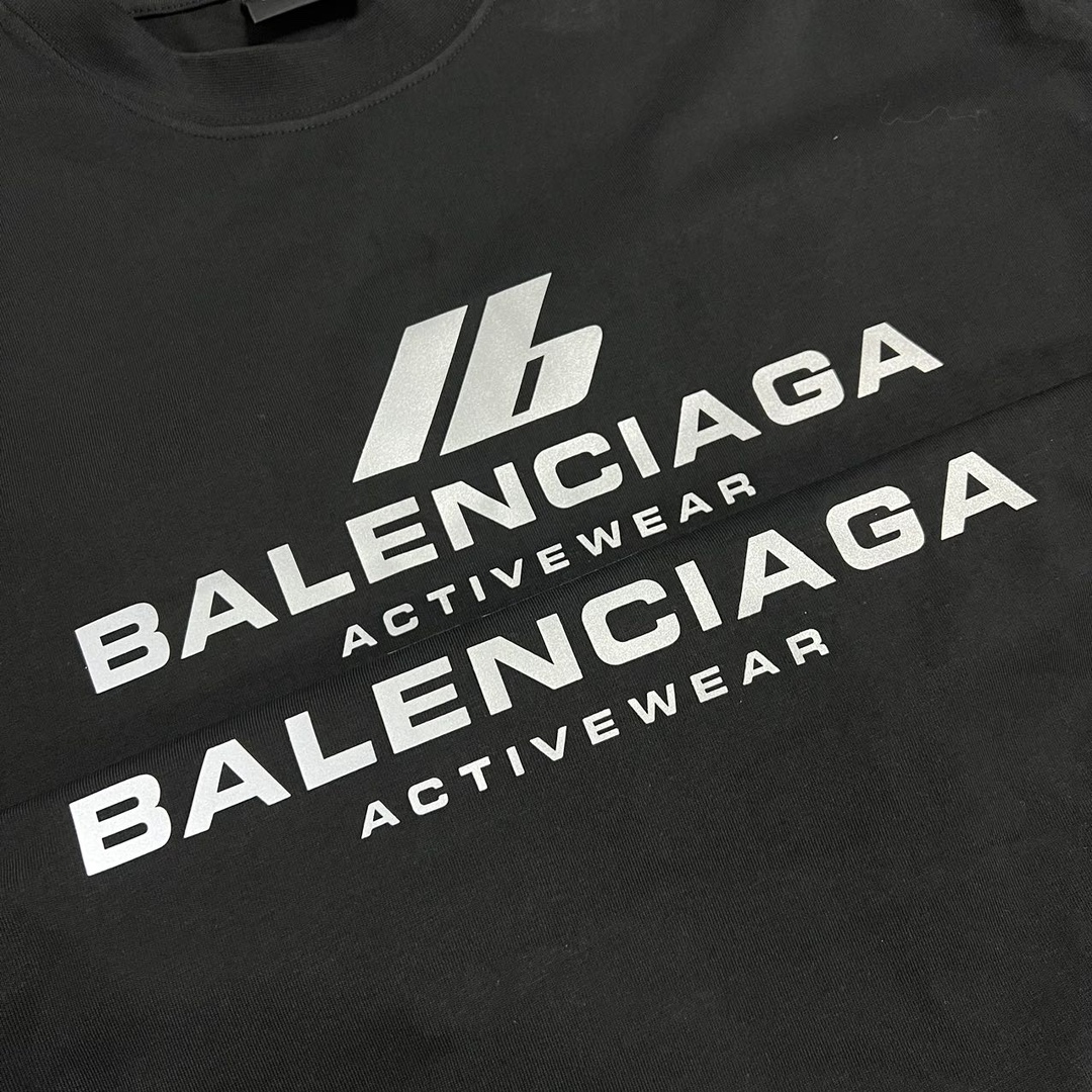 BALENCIAGA Men's T-shirts and cut-and-sew tops 2024-2025 AW(764235TQVT91083）