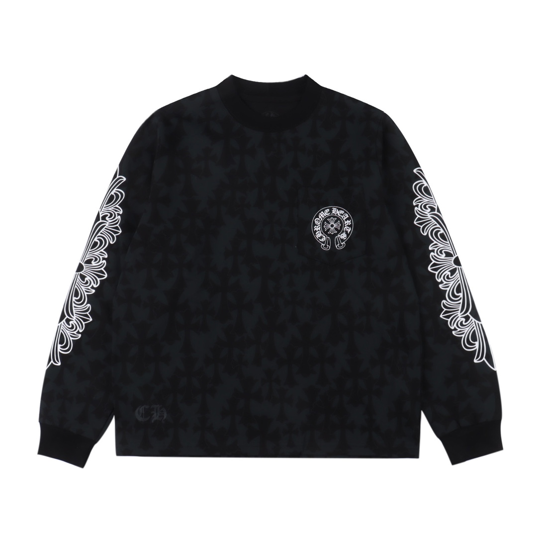 Chrome Hearts T-shirt Unisex Black(CH-0788918) Chrome Hearts T-shirt Unisex Black(CH-0788918)