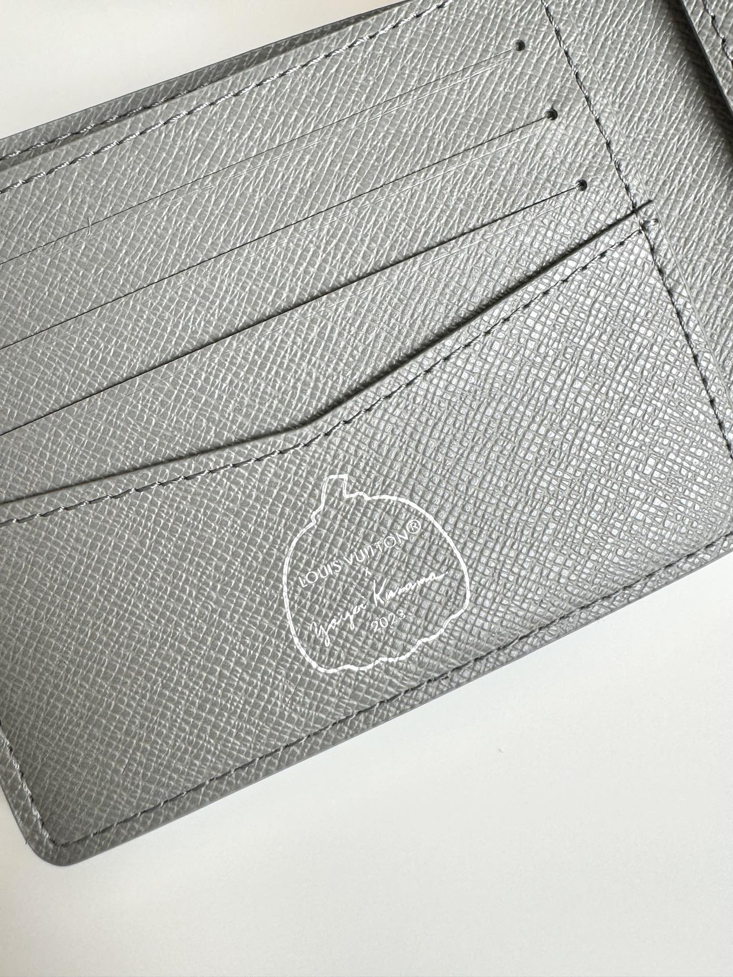 Louis Vuitton x Yayoi Kusama Slender Wallet Monogram Eclipse Reverse Pumpkin（M81967）