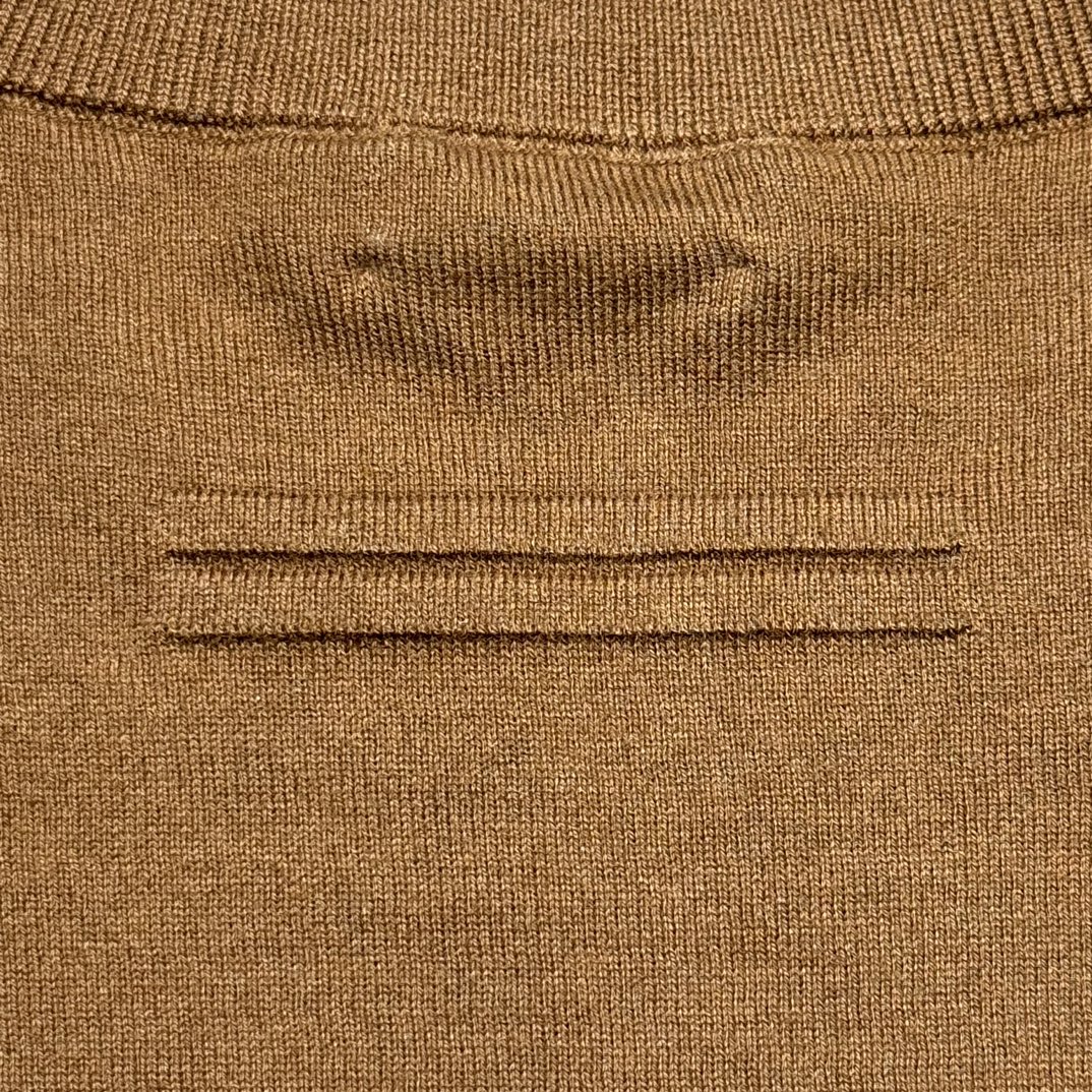 Zegna Caramel Knitted T-shirt（RUDC90A-7C10-N04）