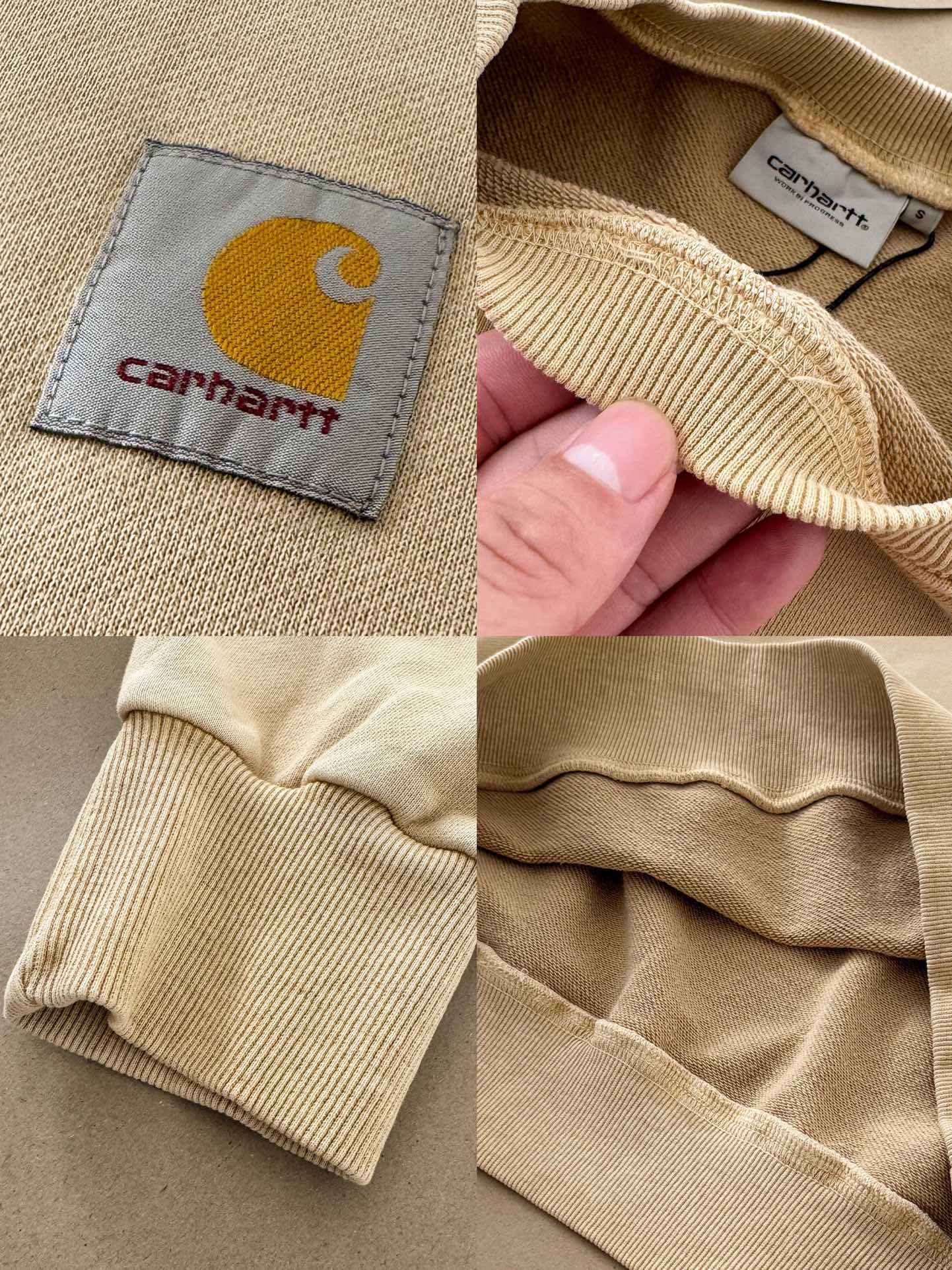 Carhartt WIP Vista Sweat（I029522-0WH-GD）