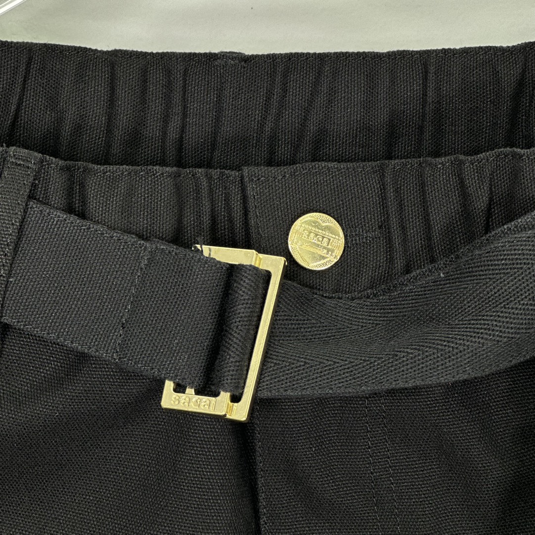 SACAI X CARHARTT WIP PANT Joint Model Lumberjack Work Pants(23-0555S-001）