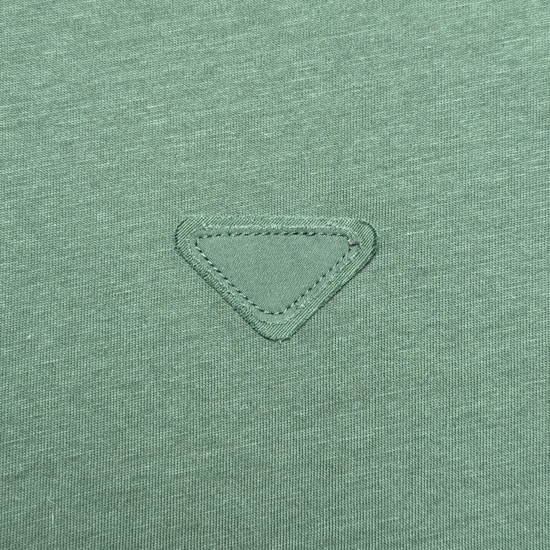 Prada Green Cotton Shirt（UJN912-11CD-F035G-S-OOO）