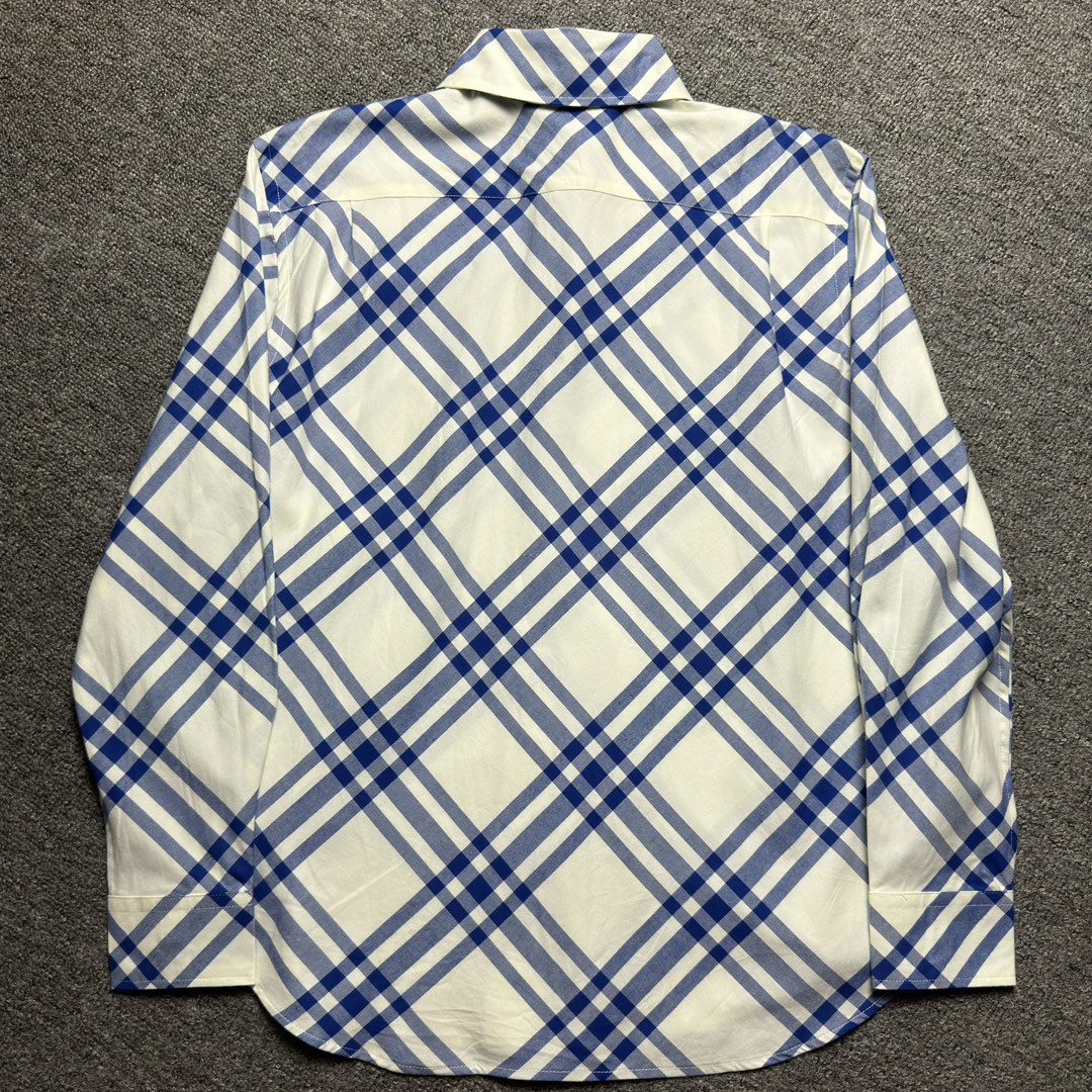 BURBERRY Check cotton shirt（80791661）