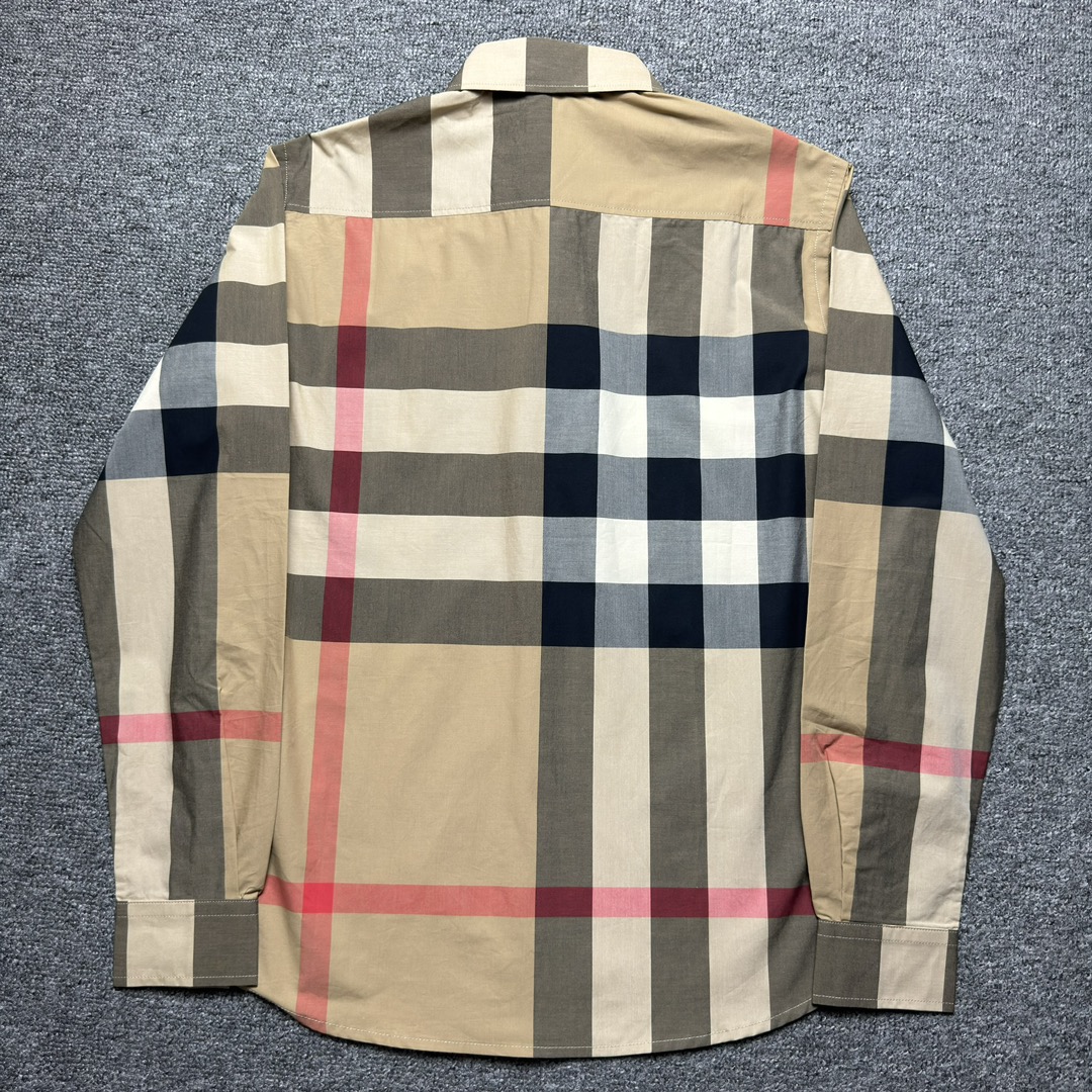 Burberry plaid shirt（80102131）