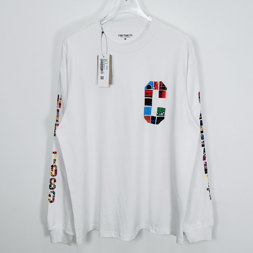 Carhartt WIP Men's Long Sleeve T-Shirt（I033674-02-XX）